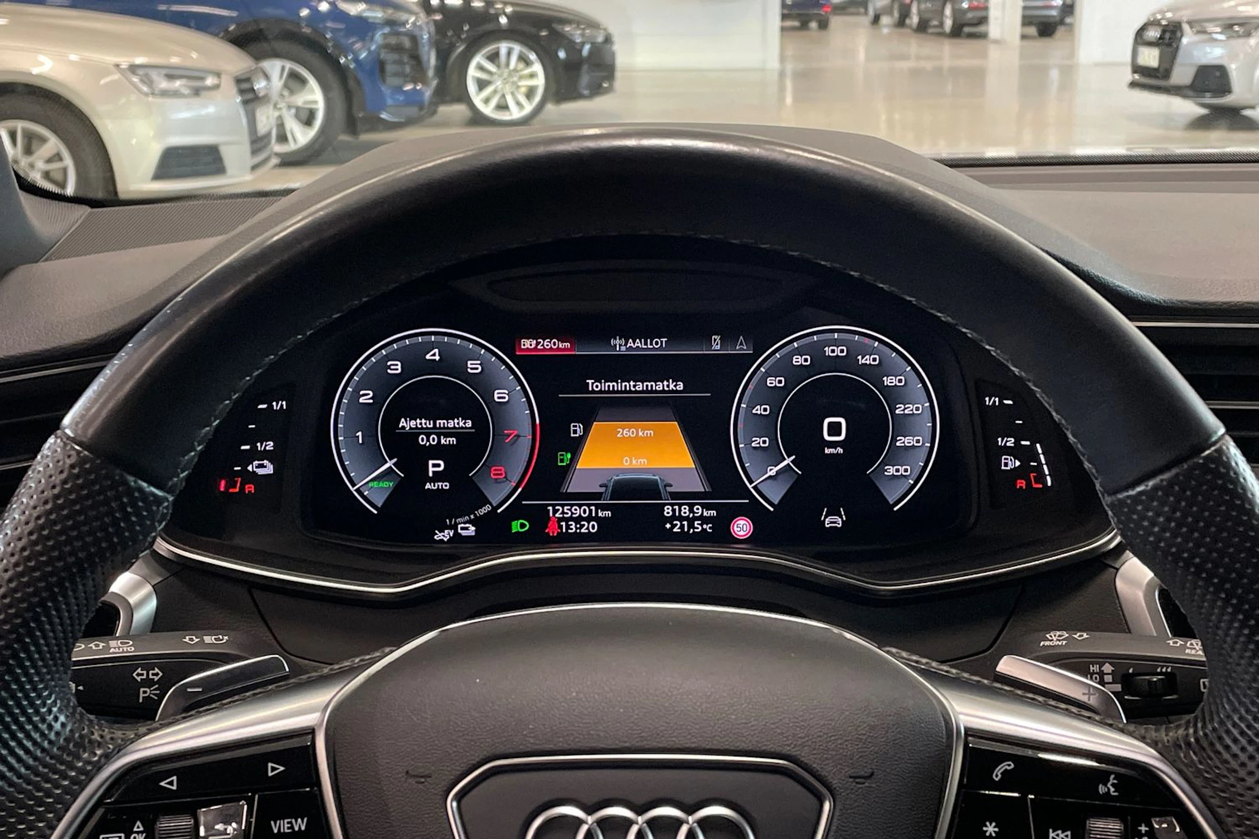 valkoinen Audi A6 2022 kuva 13.