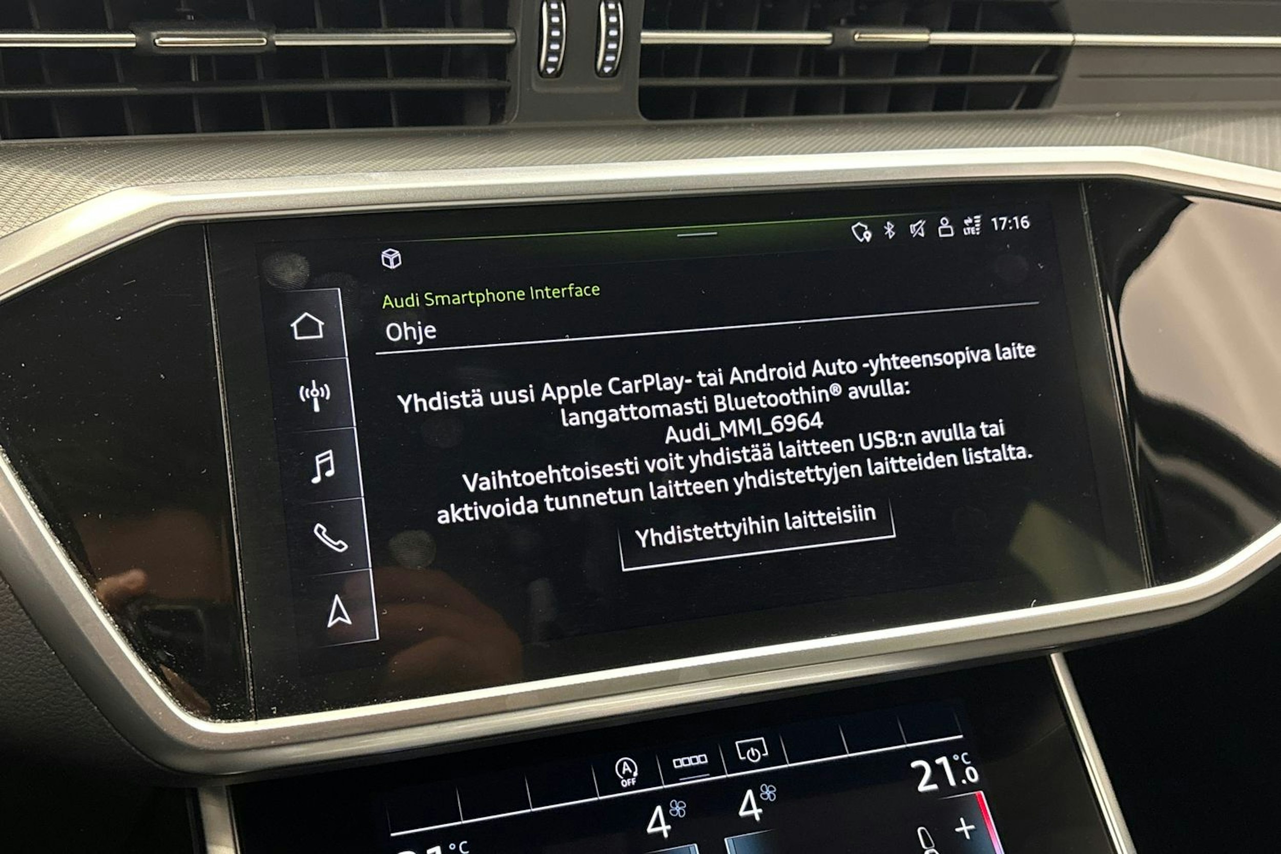 musta Audi A6 2022 kuva 24.