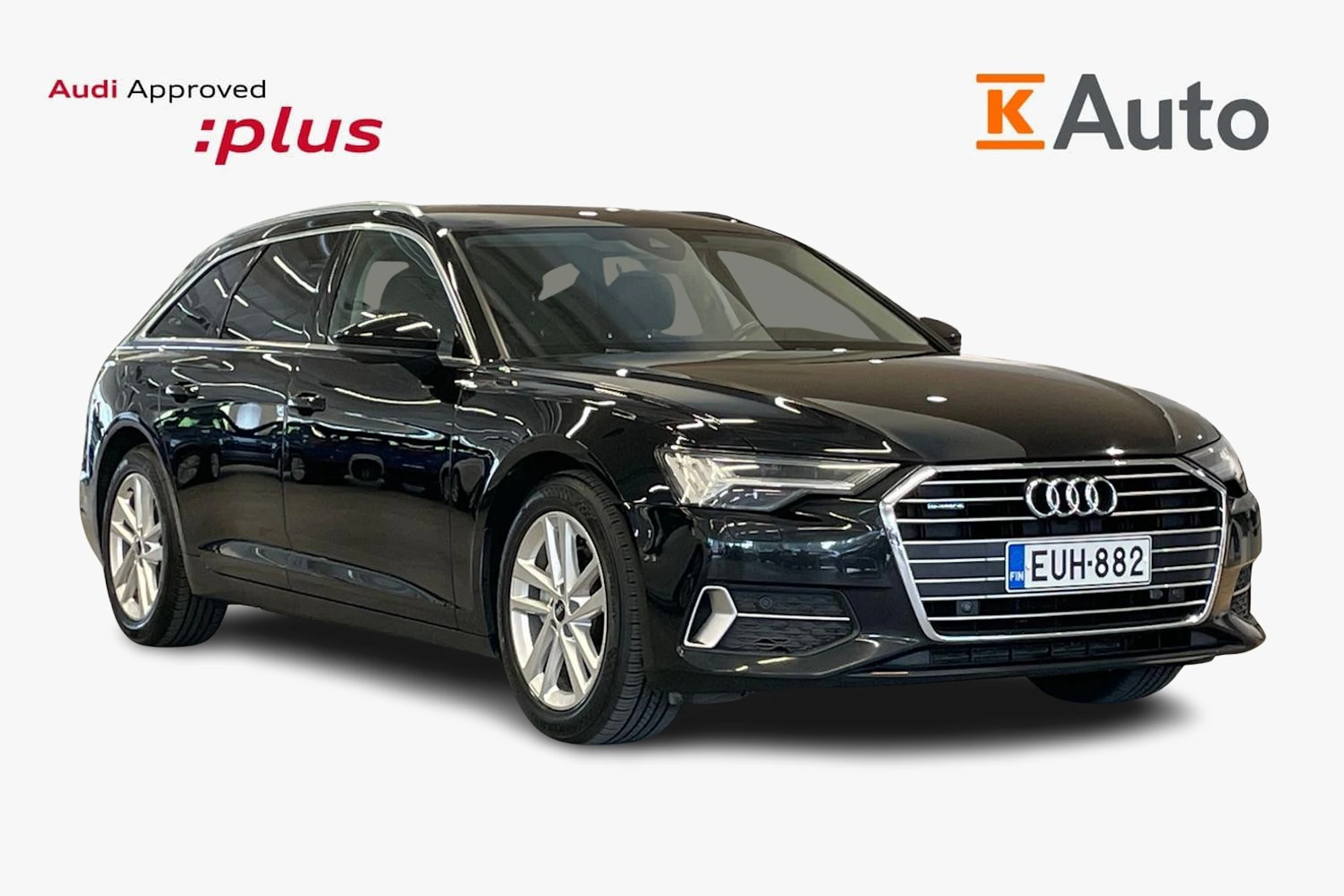 musta Audi A6 2022 kuva 1.