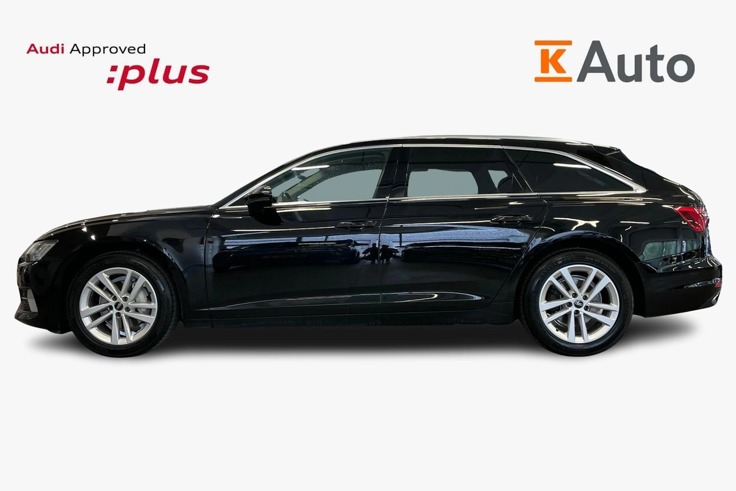 musta Audi A6 2022 kuva 5.