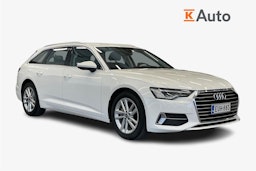 valkoinen Audi A6 2022 kuva 1.