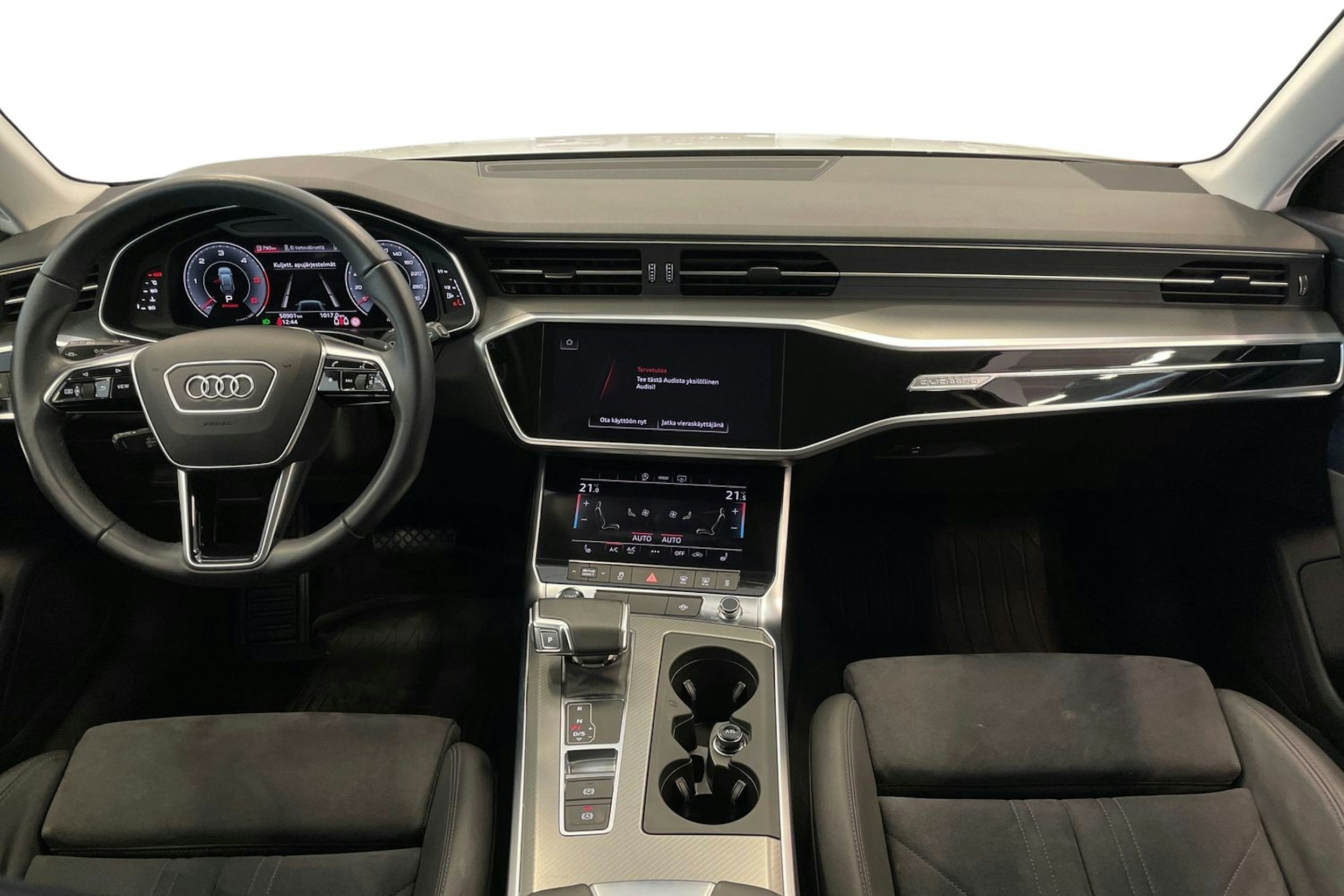 valkoinen Audi A6 2022 kuva 9.