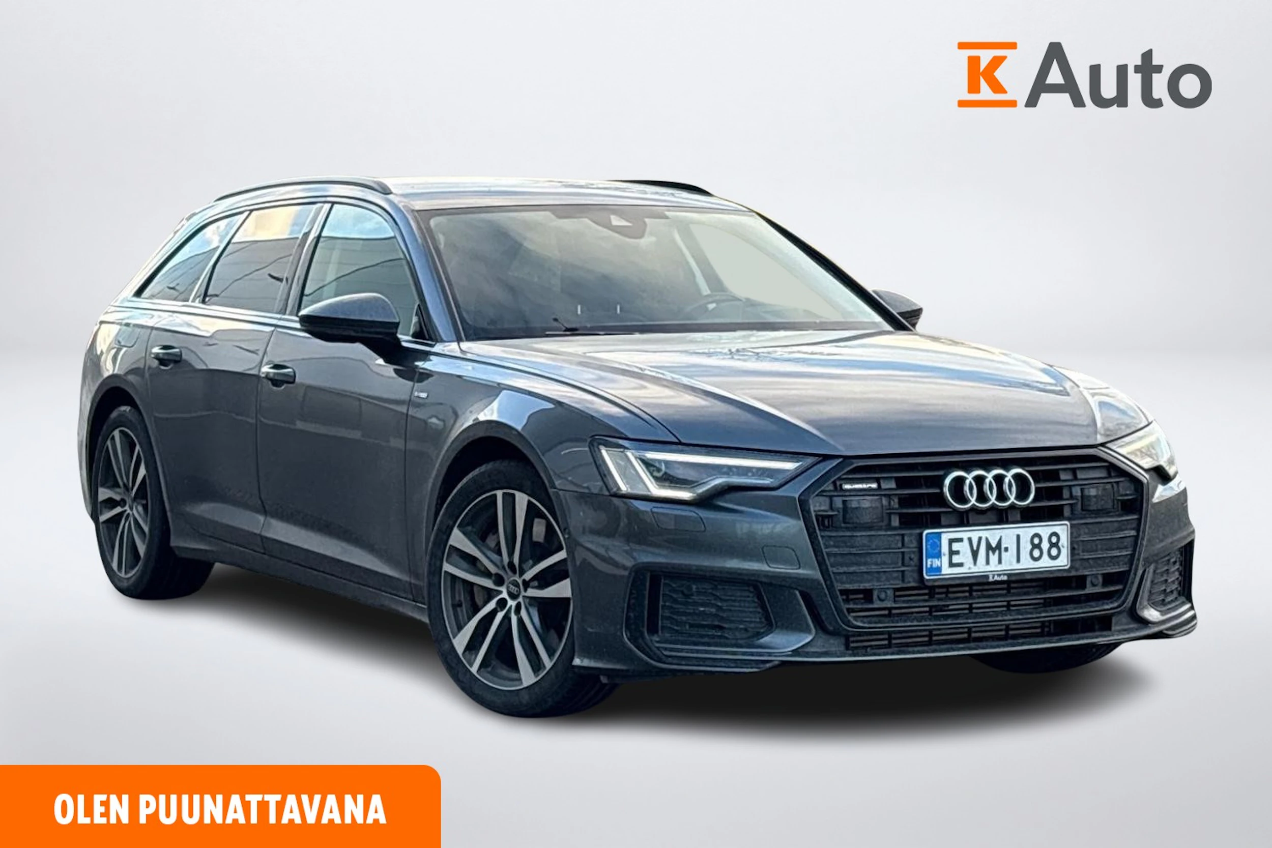 met. harmaa Audi A6 2023 kuva 1.