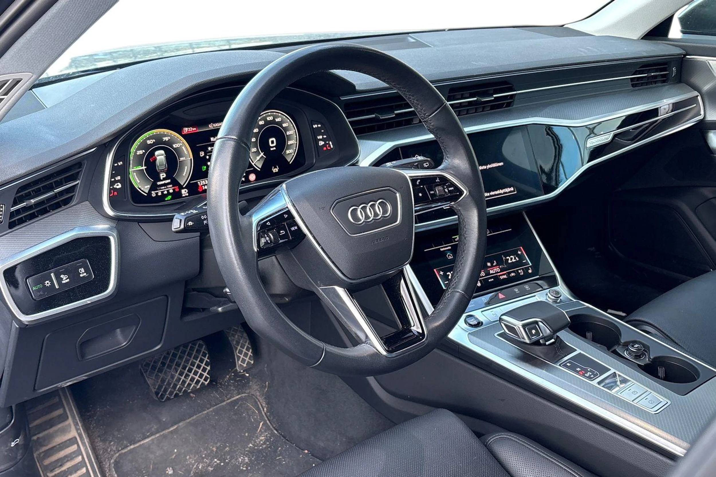 met. harmaa Audi A6 2023 kuva 3.