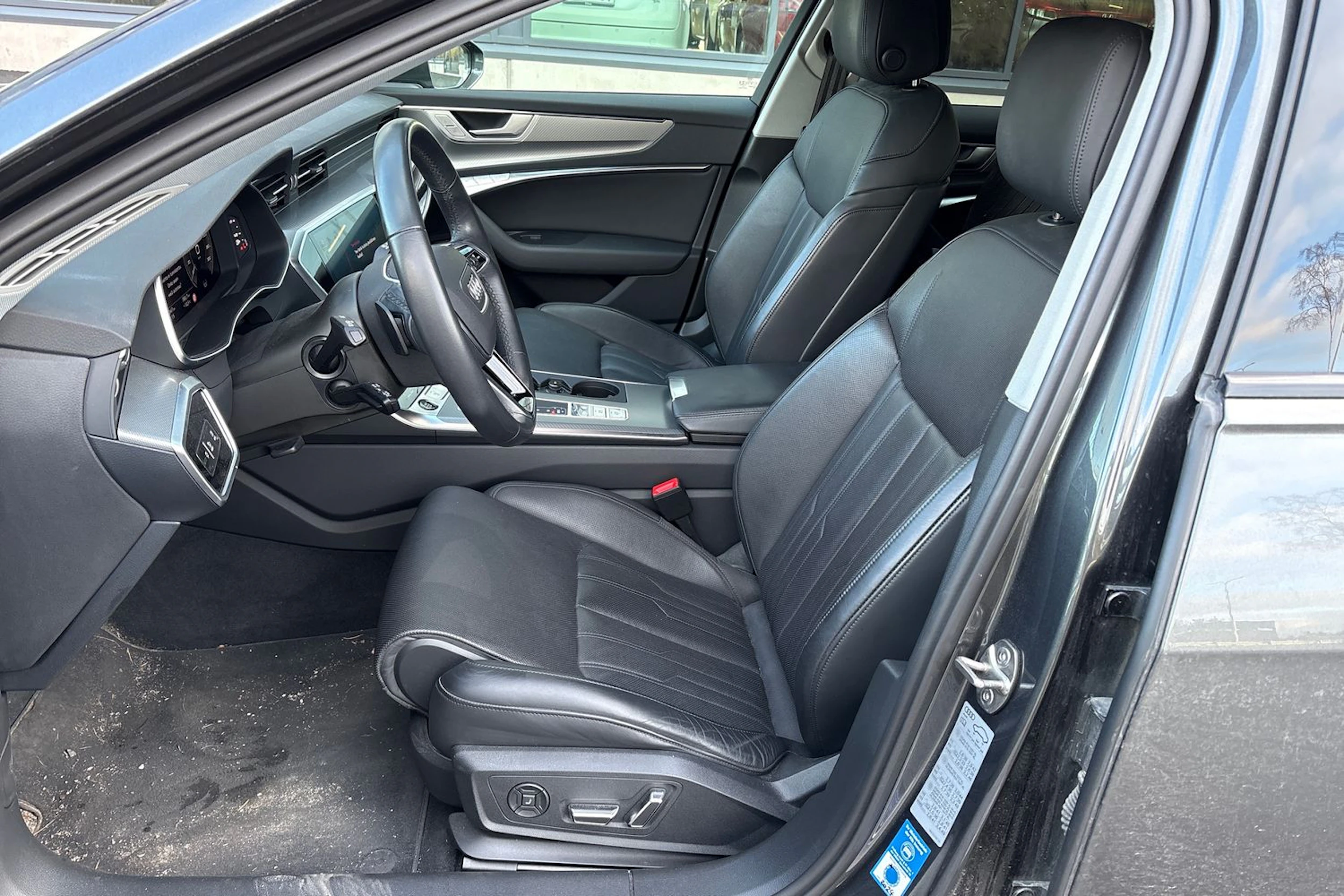 met. harmaa Audi A6 2023 kuva 4.
