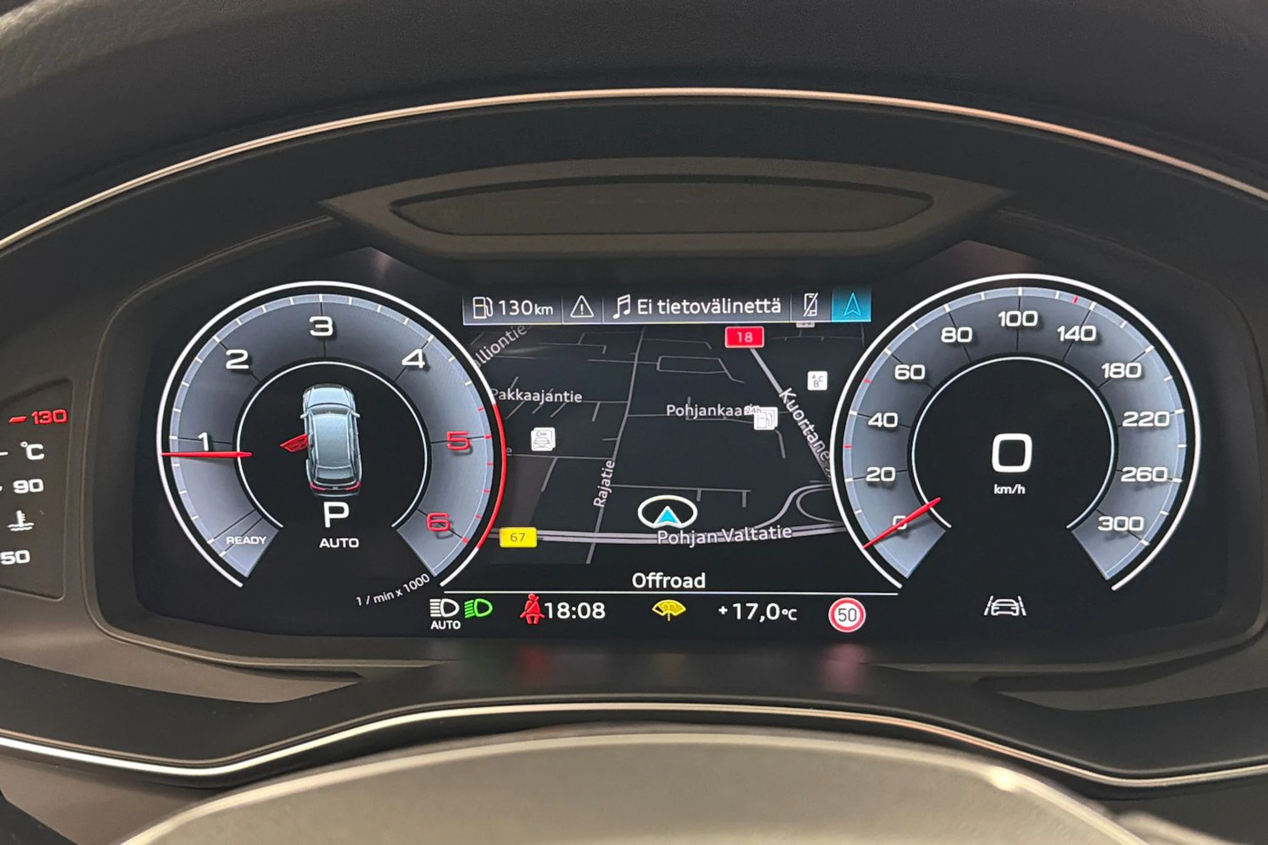 musta Audi A6 2022 kuva 11.