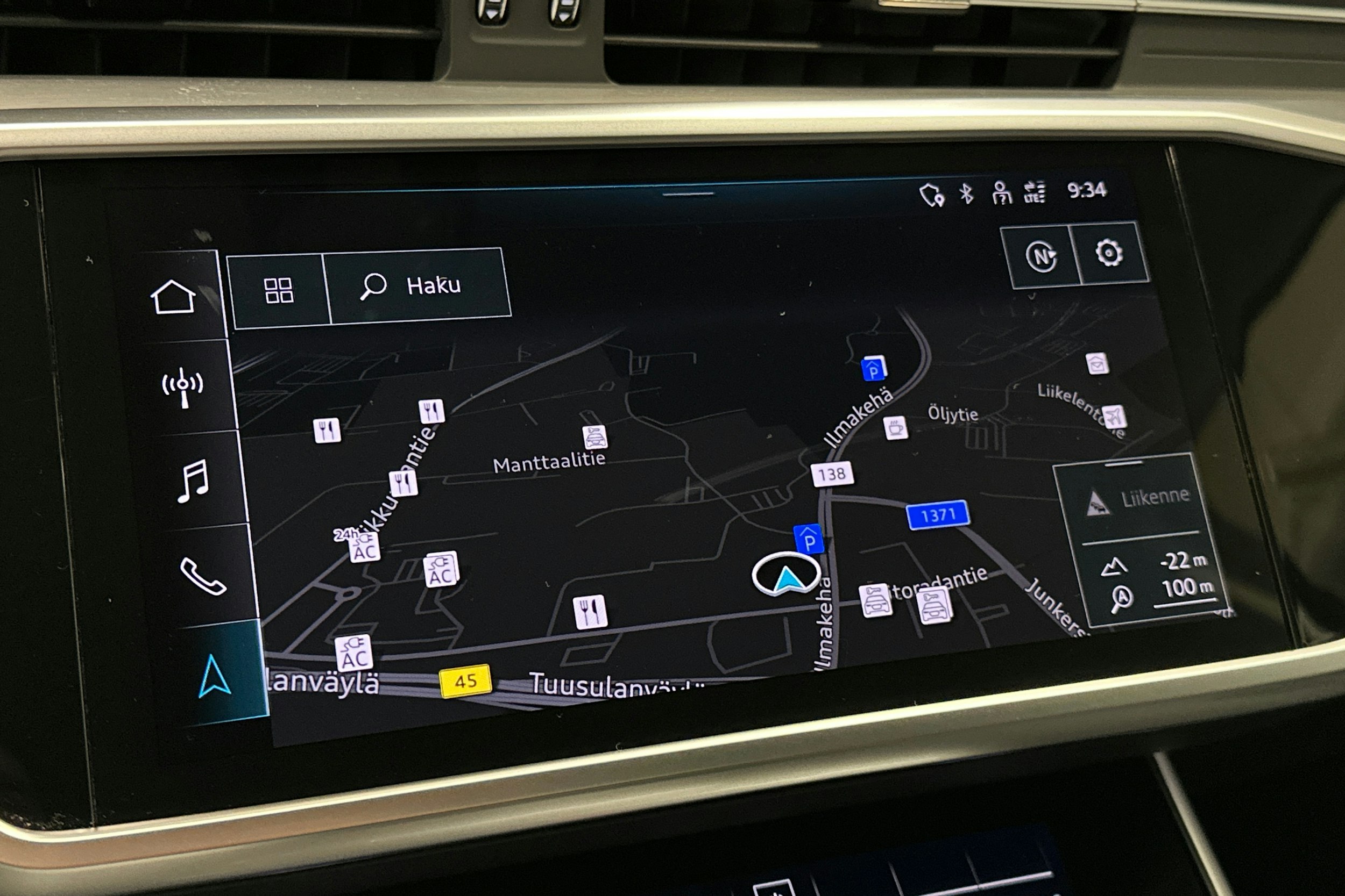 musta Audi A6 2022 kuva 22.