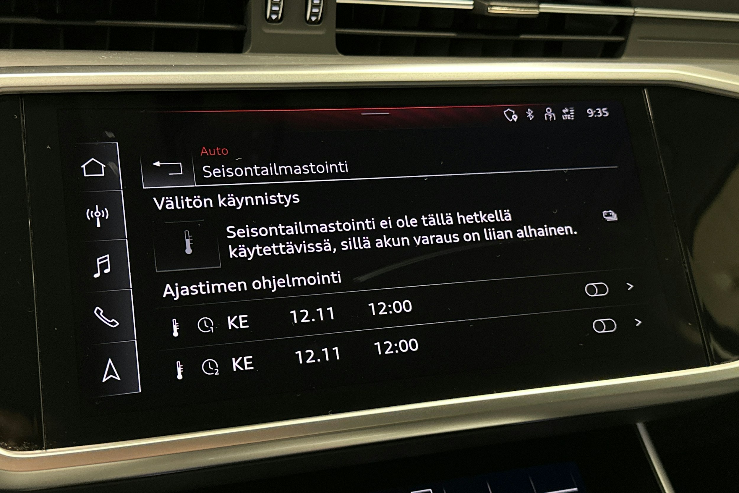 musta Audi A6 2022 kuva 24.