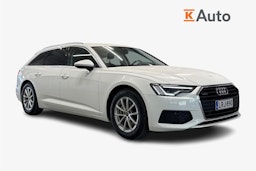 valkoinen Audi A6 2022 kuva 1.