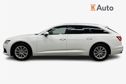 valkoinen Audi A6 2022 kuva 6.