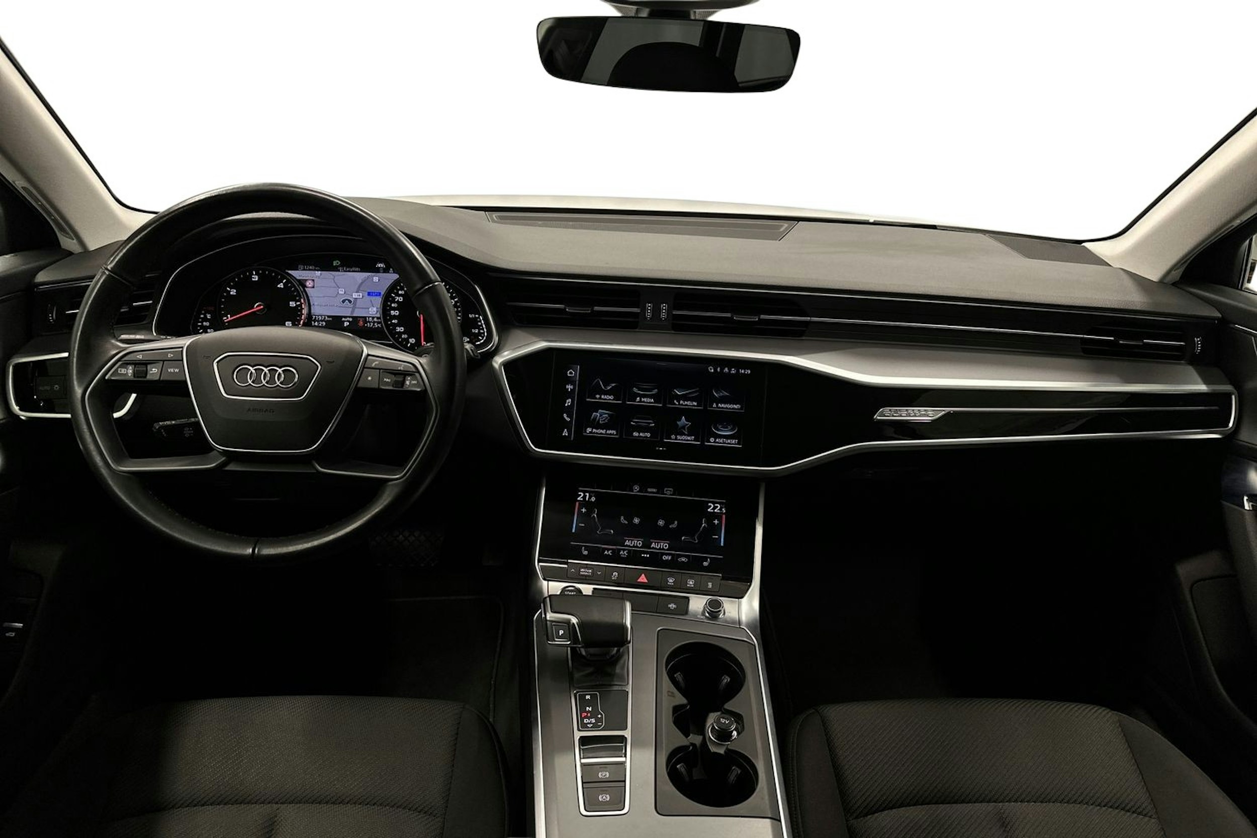 valkoinen Audi A6 2022 kuva 9.