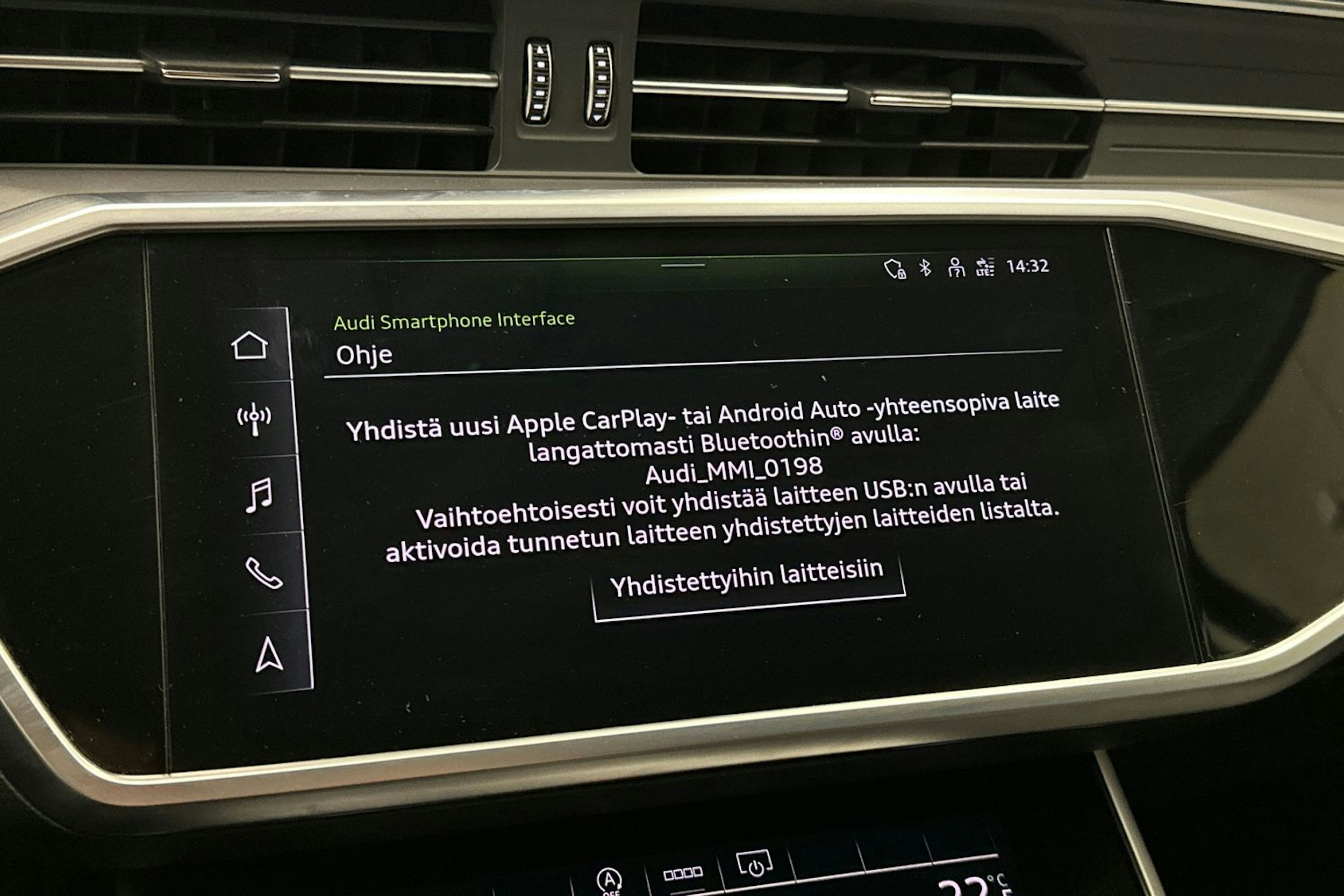 valkoinen Audi A6 2022 kuva 27.