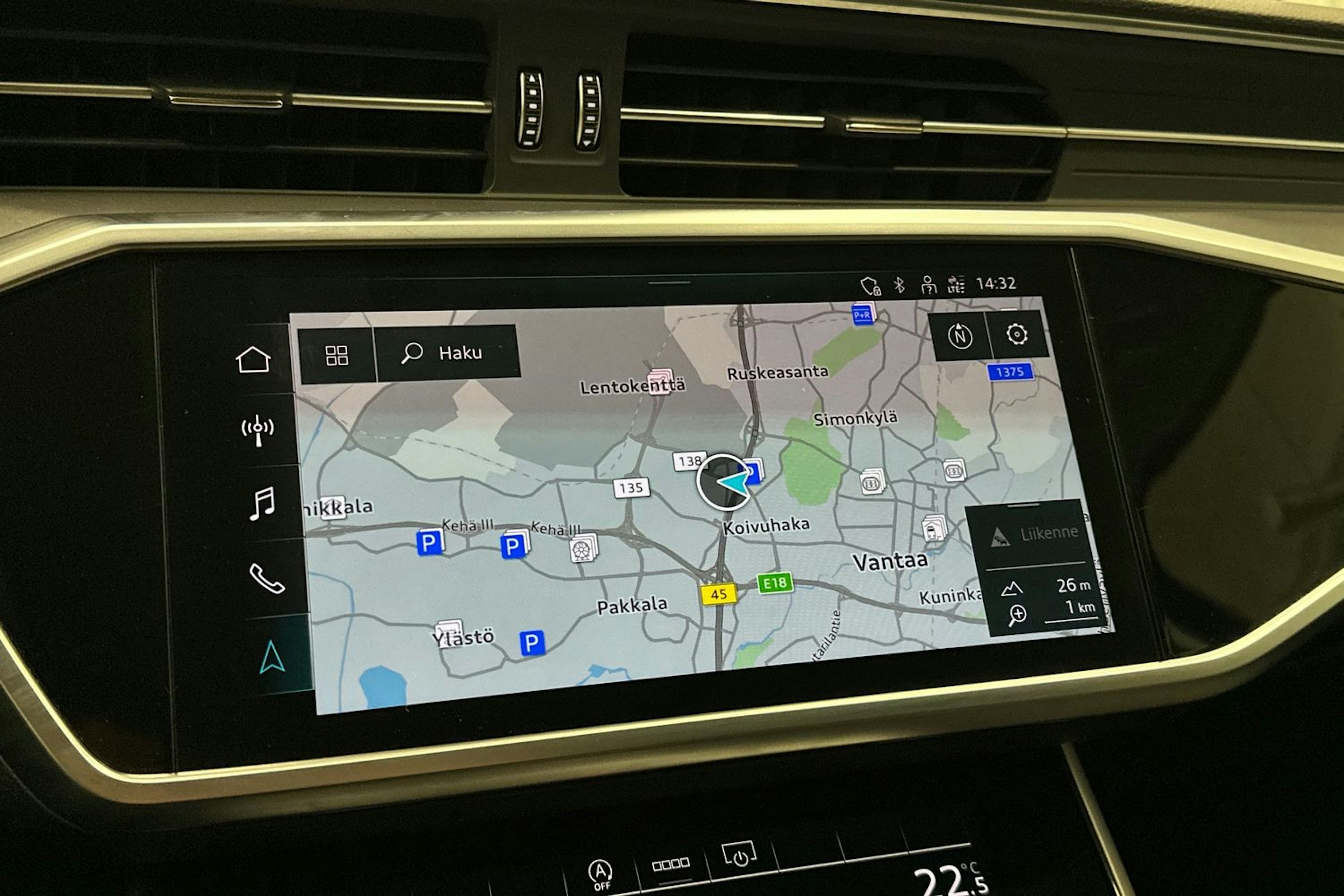 valkoinen Audi A6 2022 kuva 28.