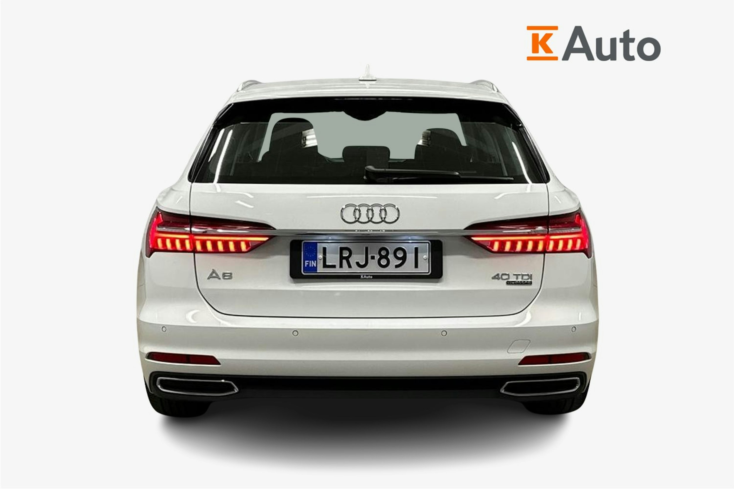 valkoinen Audi A6 2022 kuva 3.