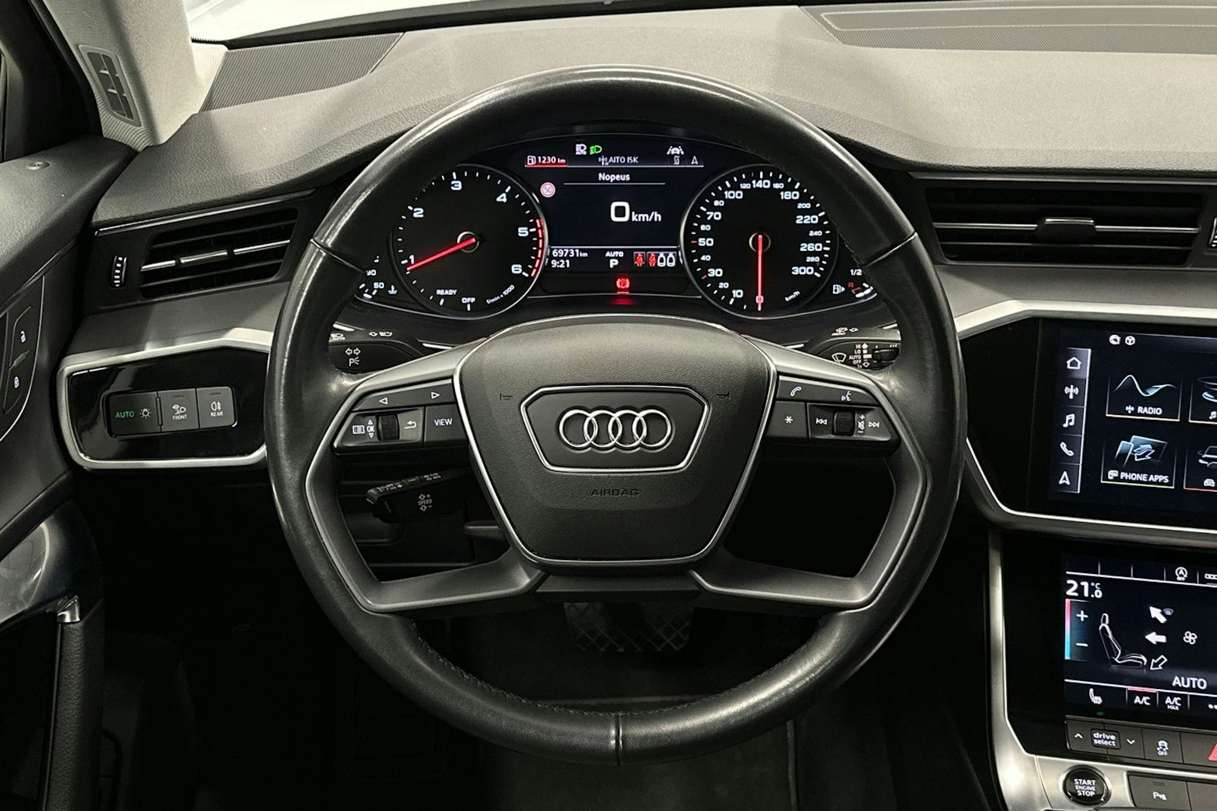 valkoinen Audi A6 2022 kuva 15.