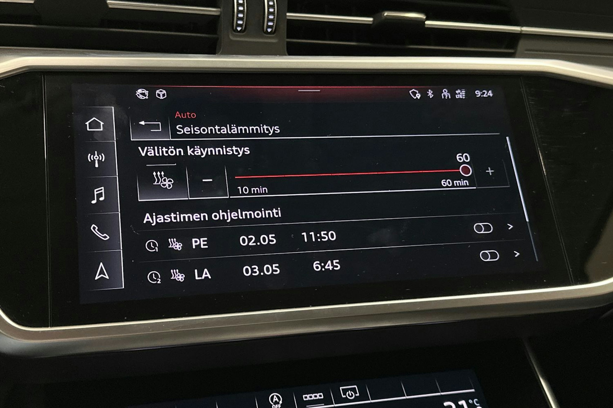 valkoinen Audi A6 2022 kuva 22.