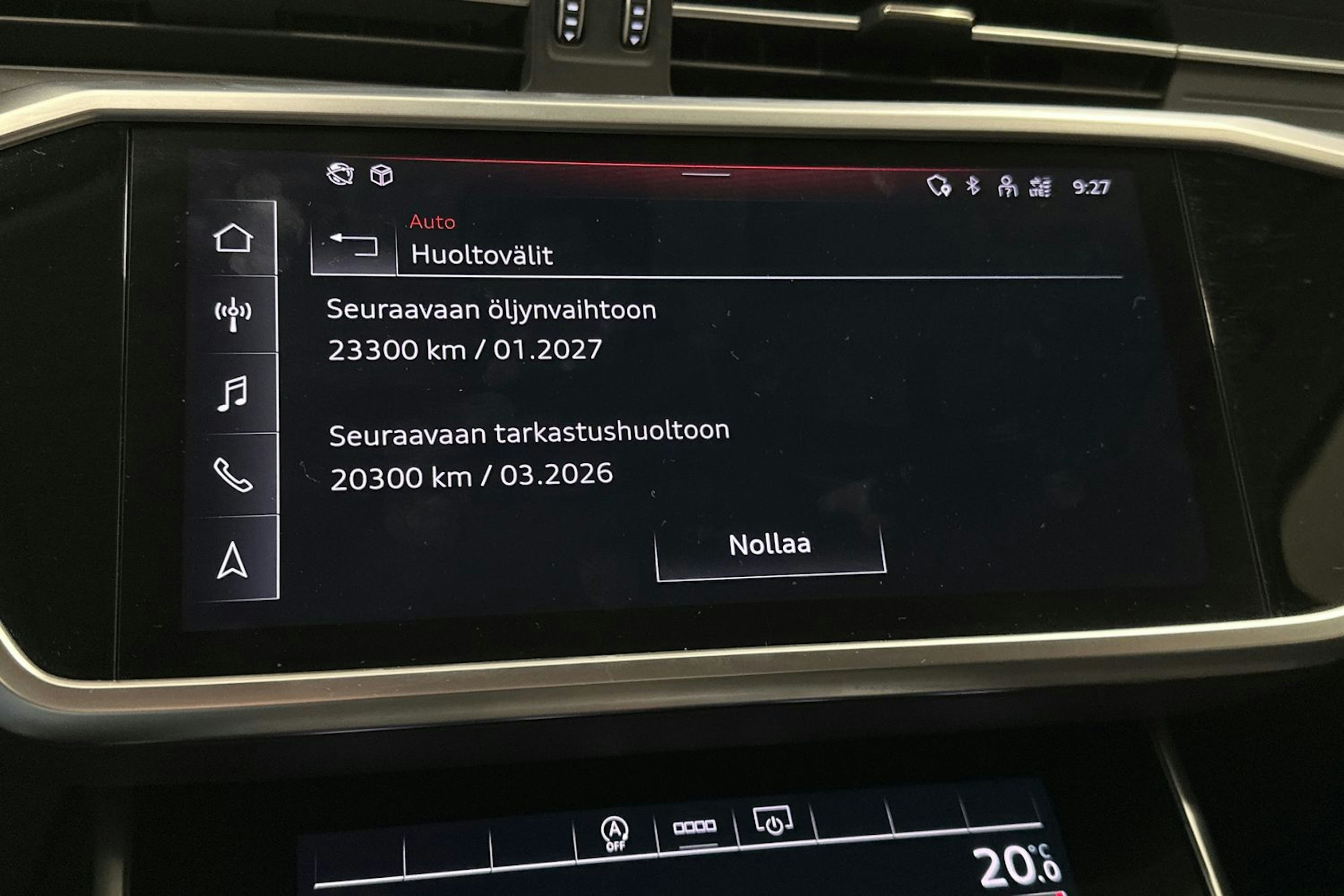 valkoinen Audi A6 2022 kuva 28.