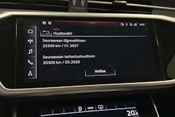 valkoinen Audi A6 2022 kuva 28.