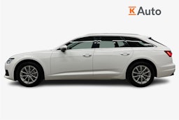 valkoinen Audi A6 2022 kuva 6.