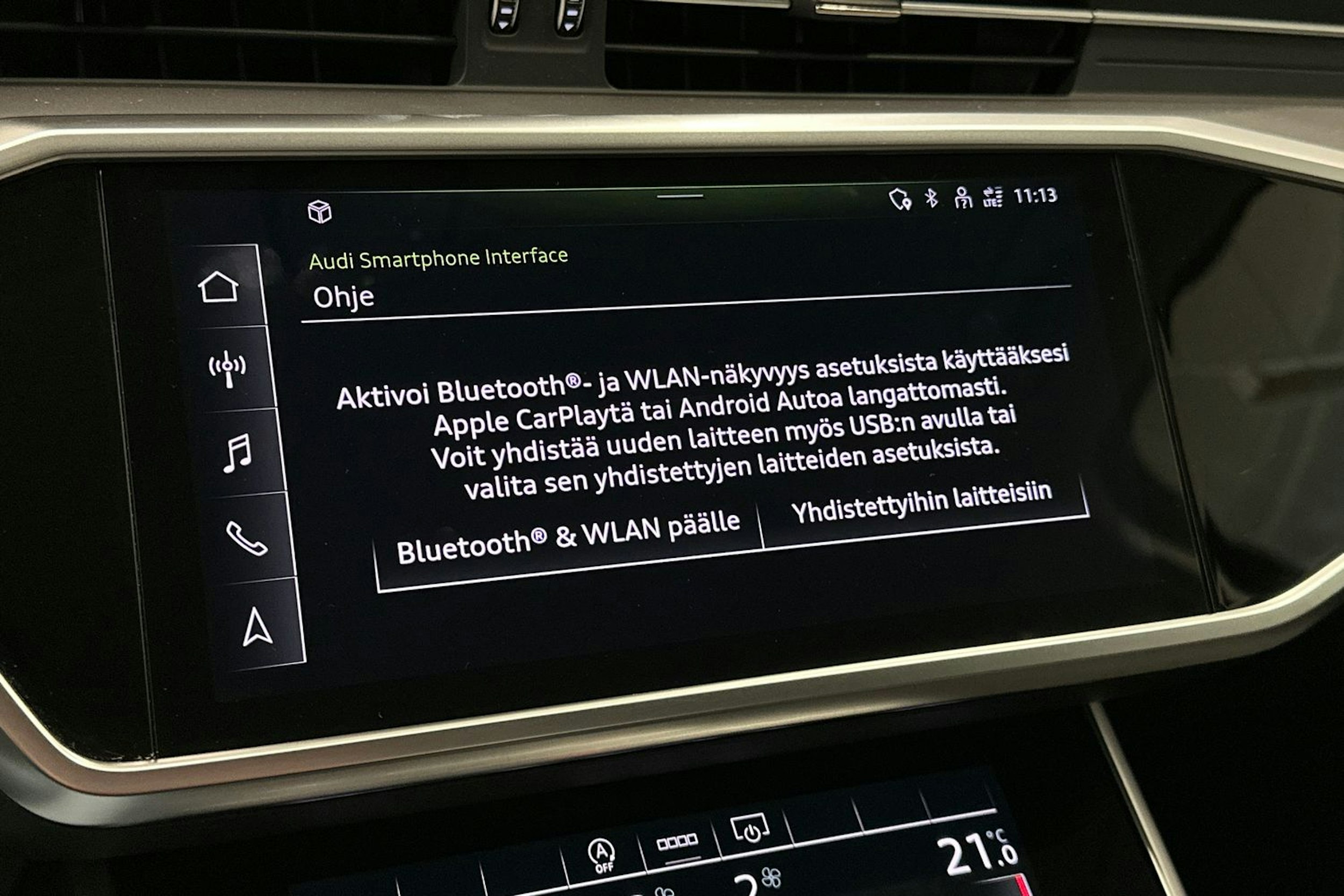 valkoinen Audi A6 2022 kuva 24.