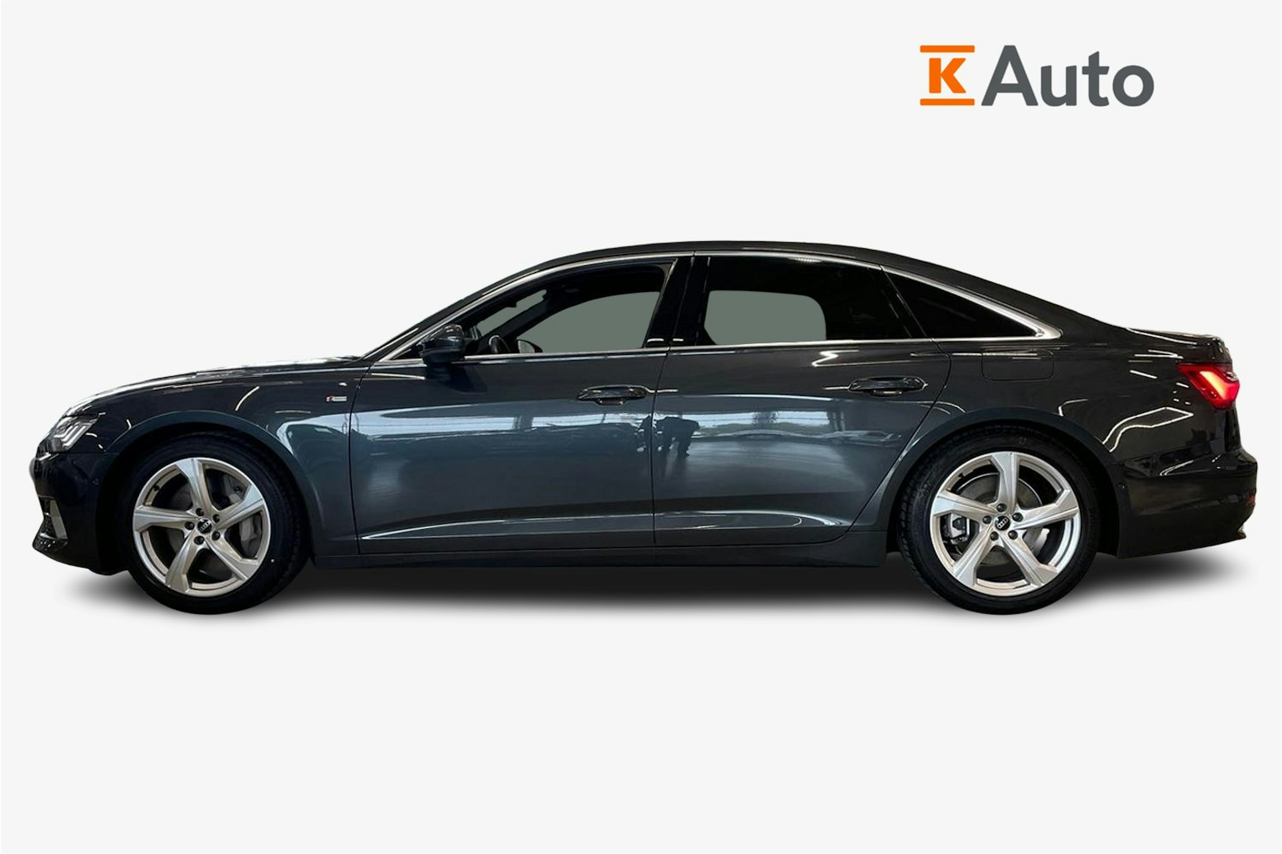 met. harmaa Audi A6 2022 kuva 6.