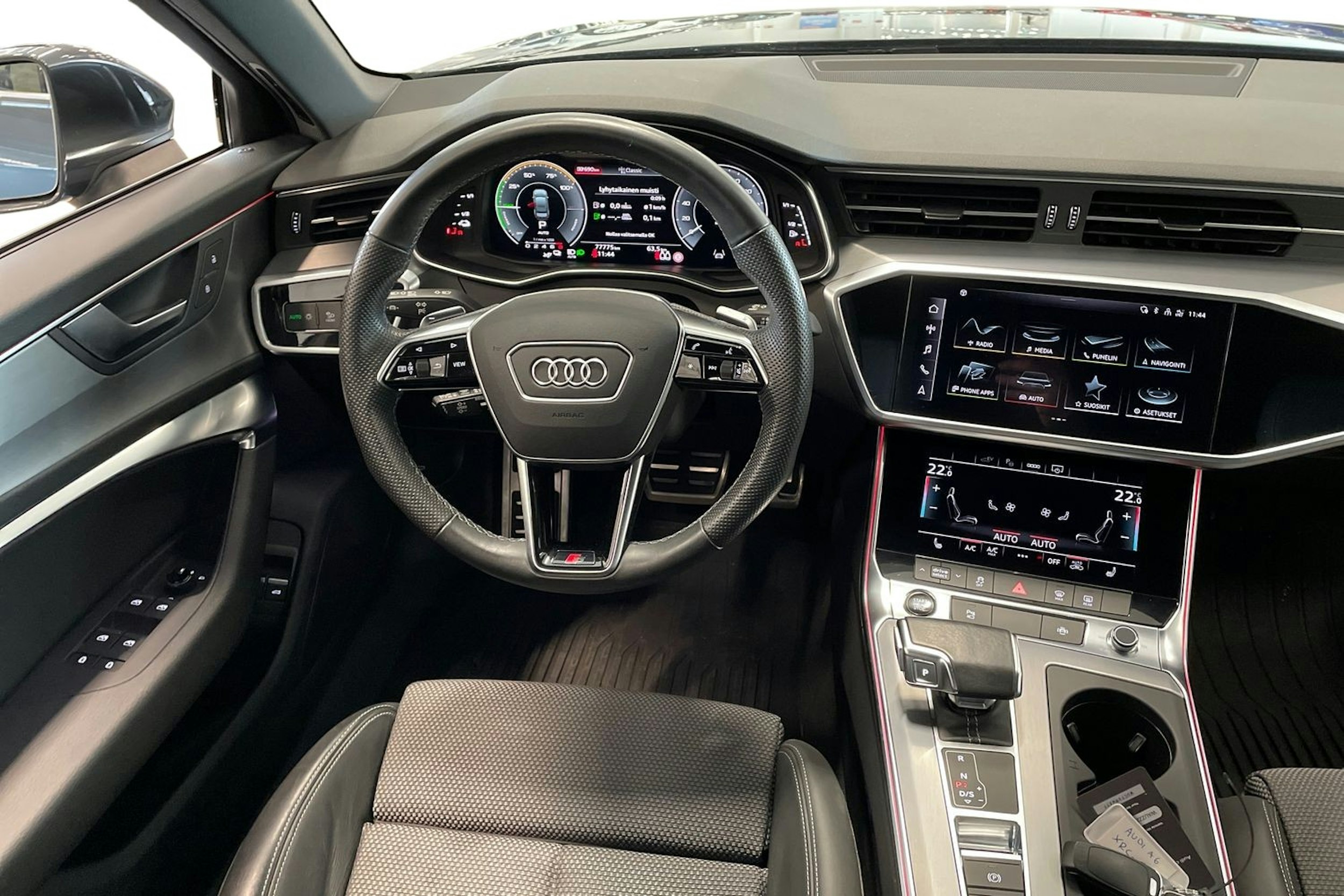 met. harmaa Audi A6 2022 kuva 9.