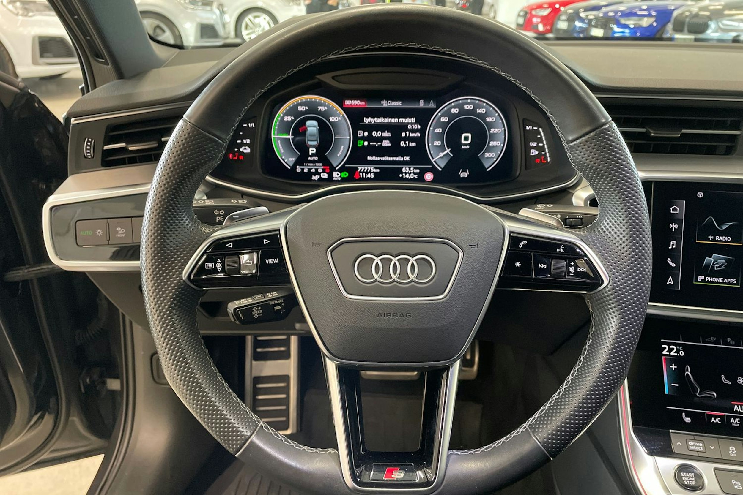met. harmaa Audi A6 2022 kuva 15.