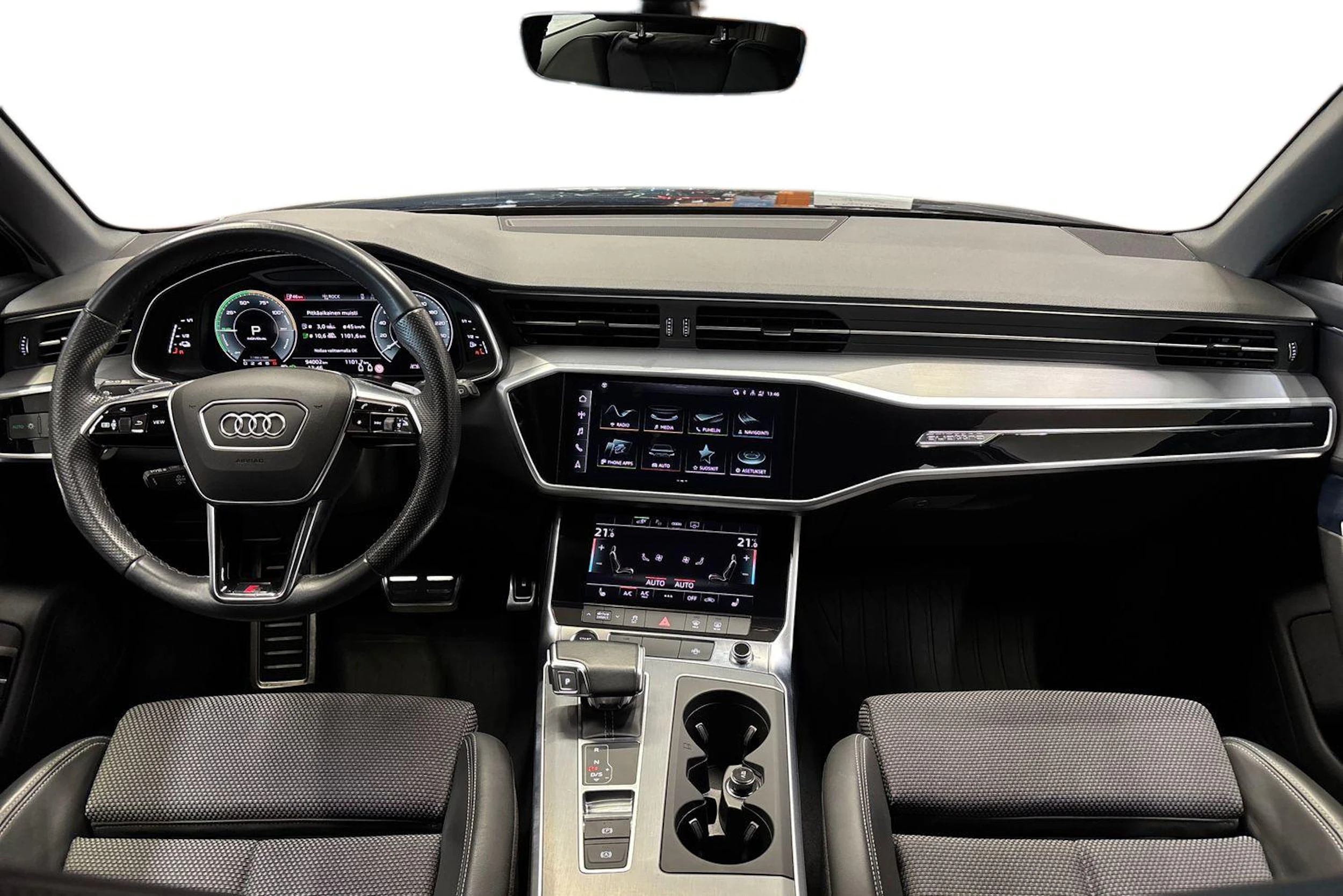 musta Audi A6 2022 kuva 7.
