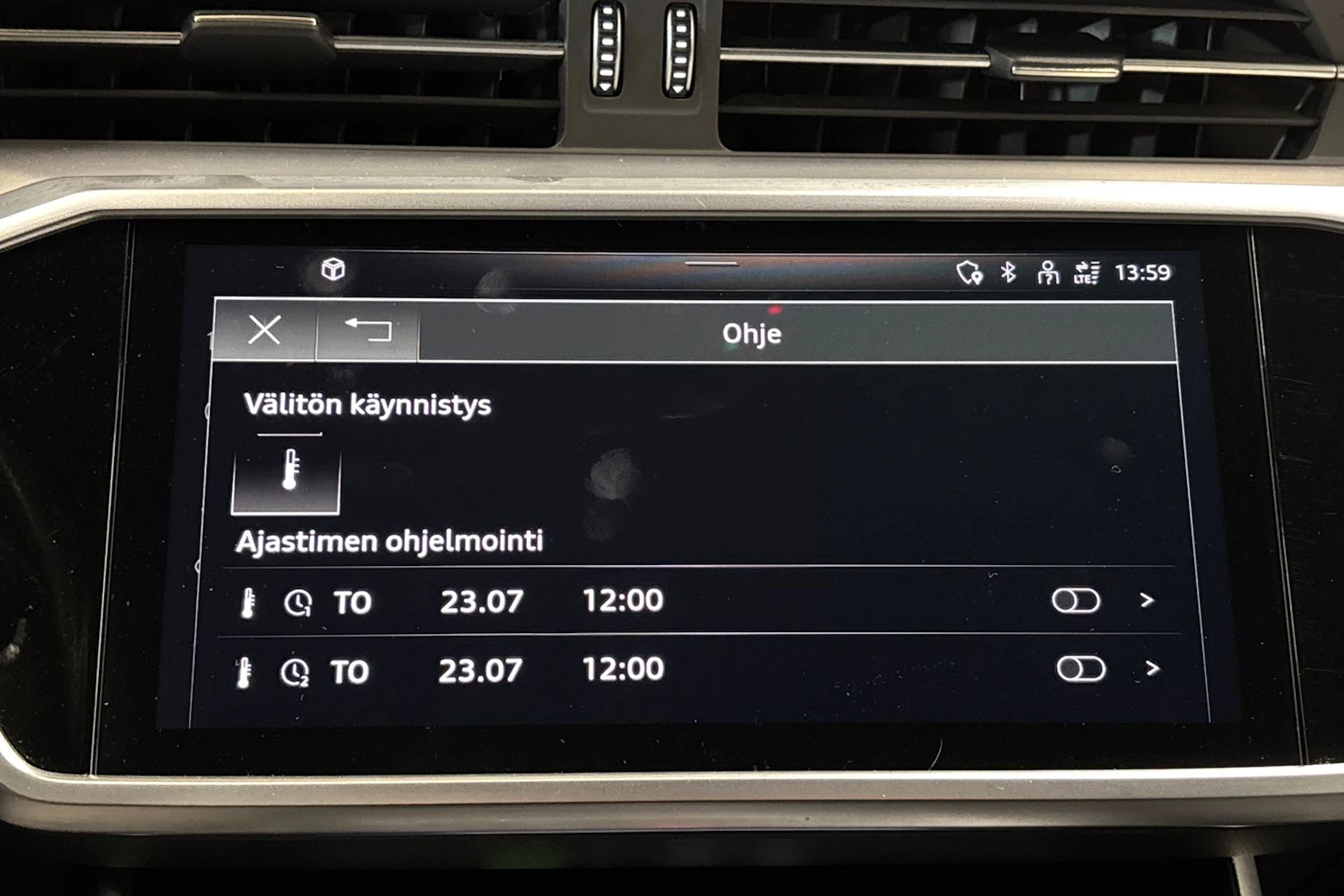 musta Audi A6 2022 kuva 27.
