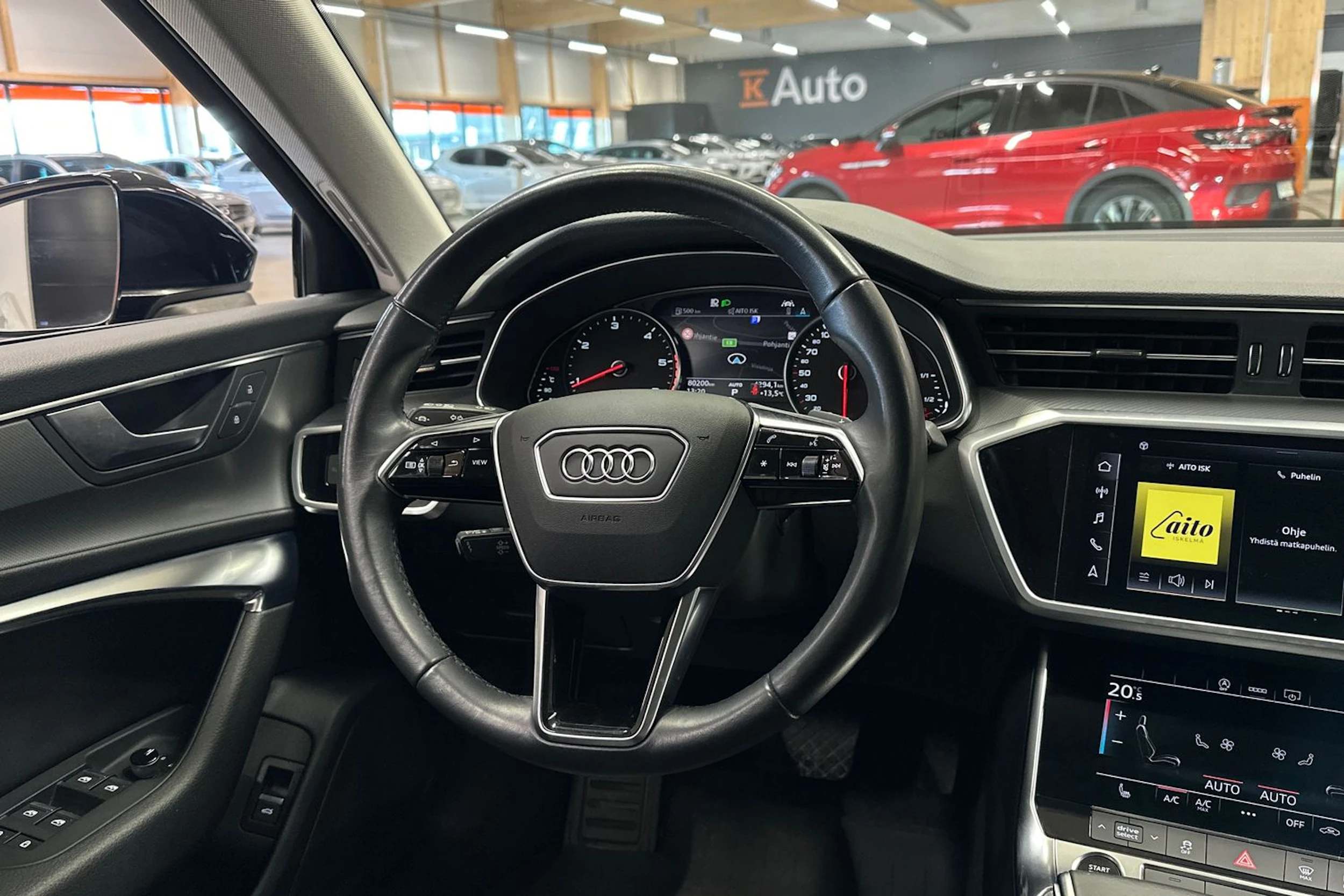 musta Audi A6 2022 kuva 22.