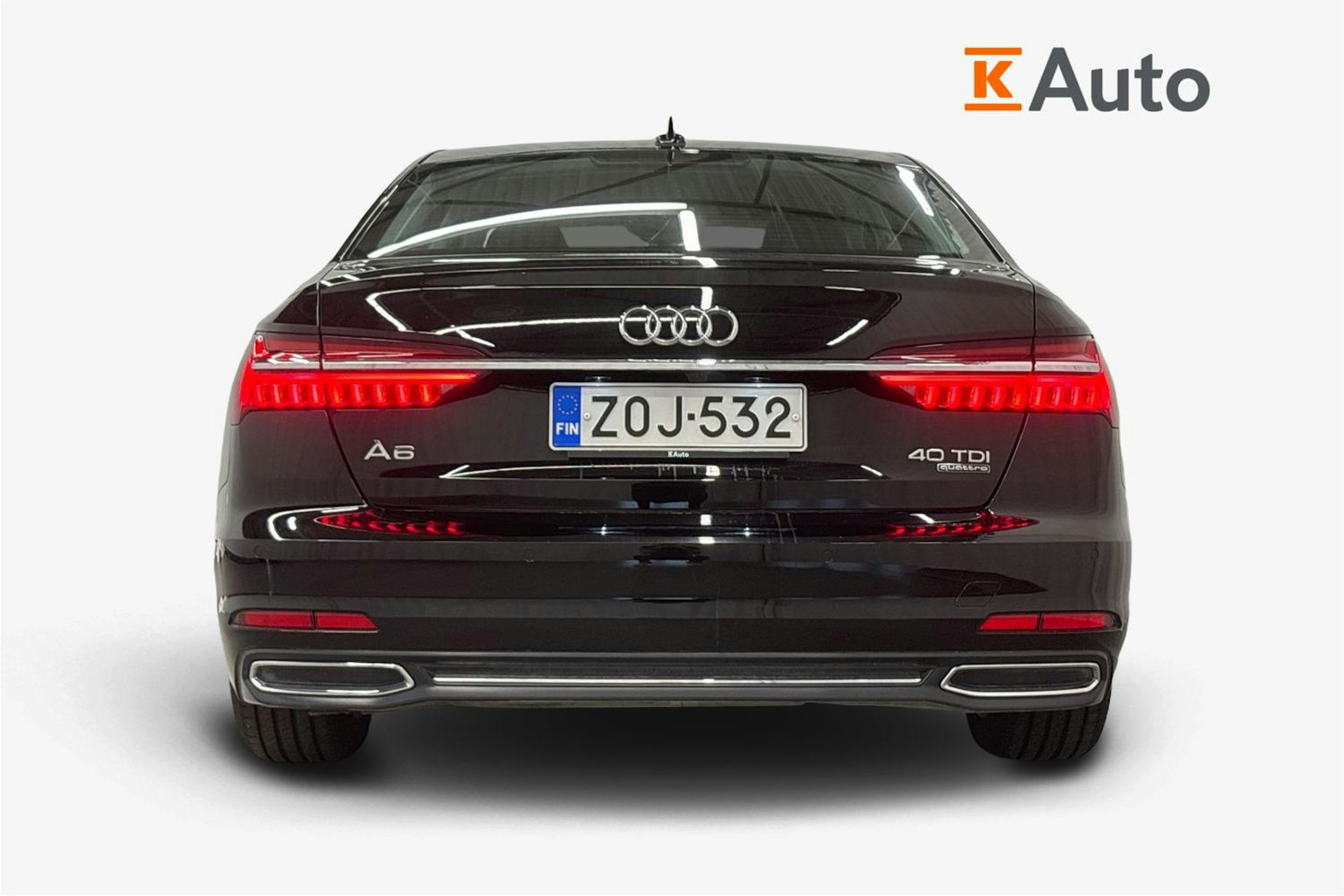 musta Audi A6 2022 kuva 3.