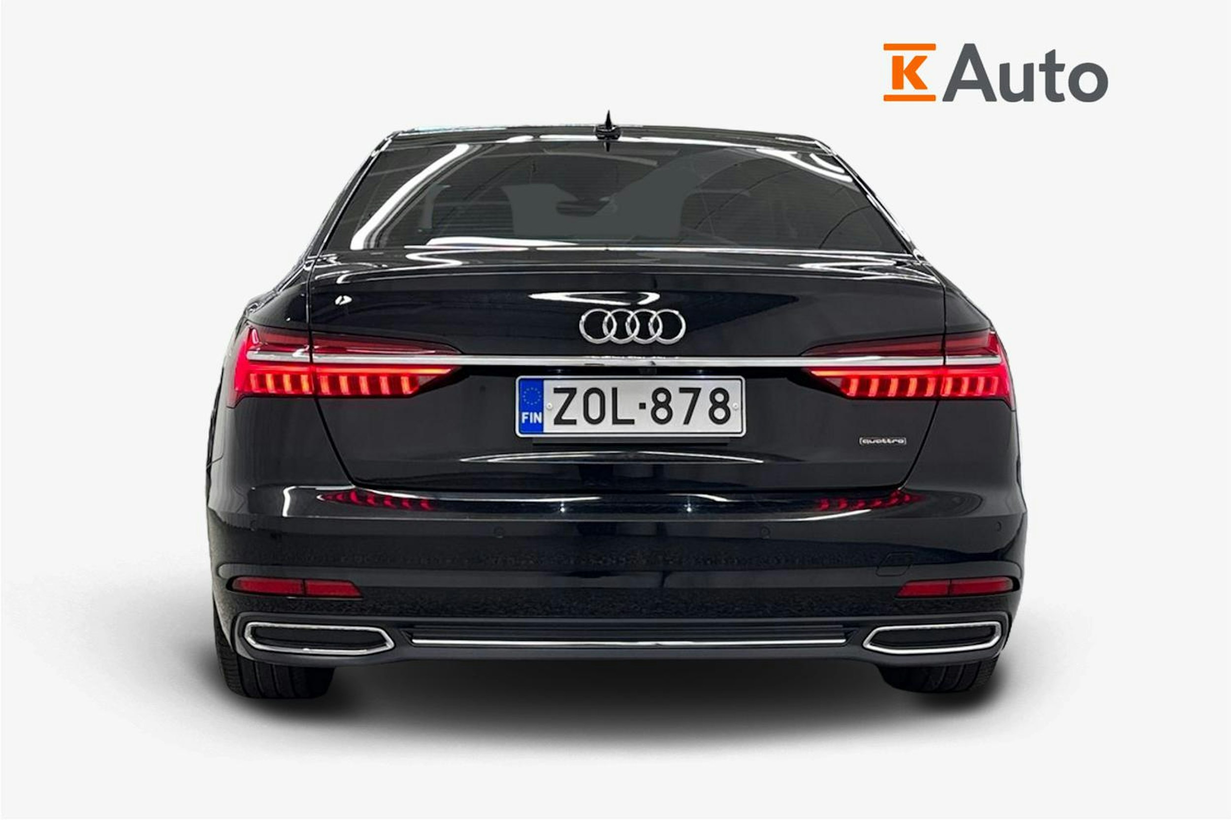 Musta Audi A6 2022 kuva 3.