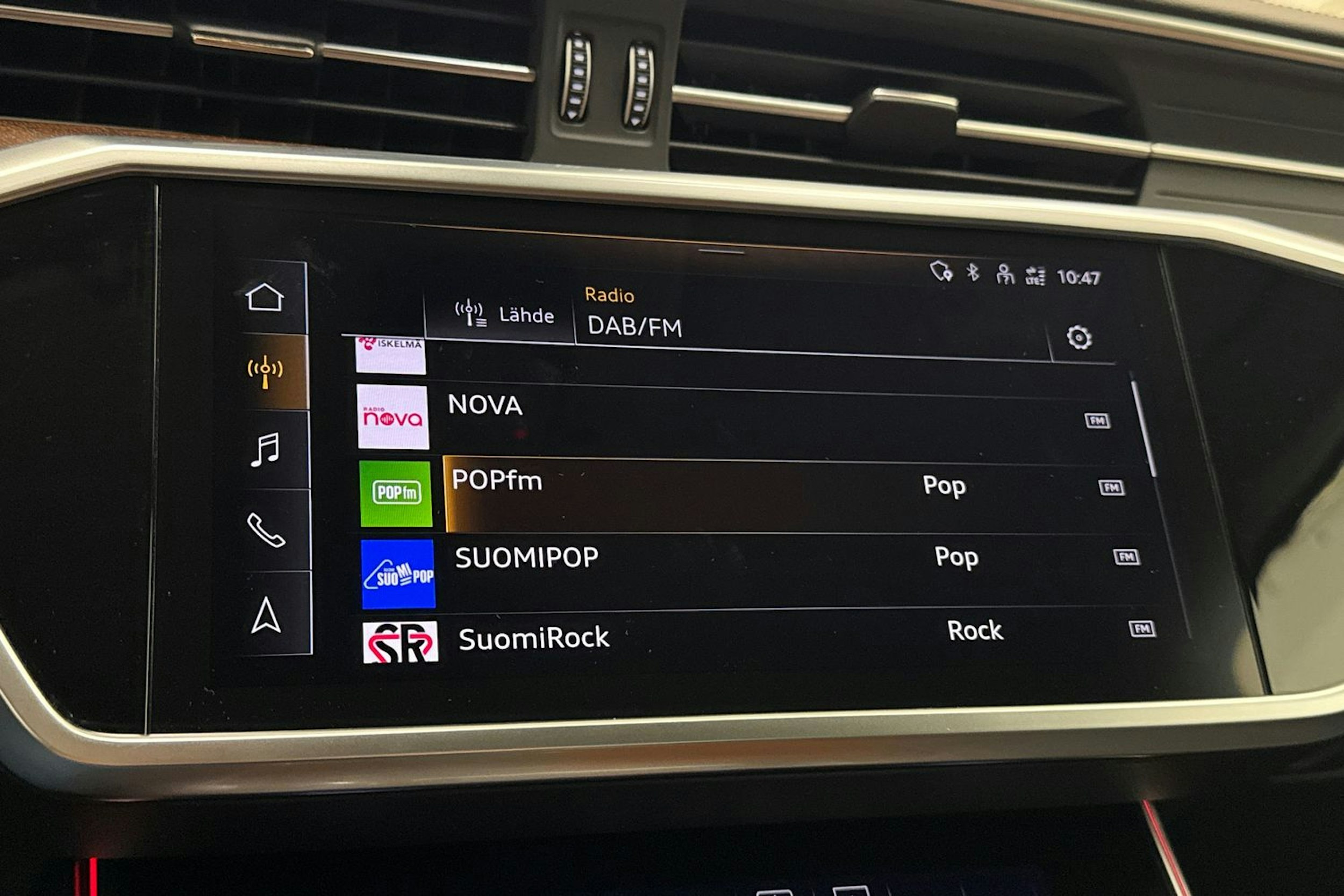 Musta Audi A6 2022 kuva 21.