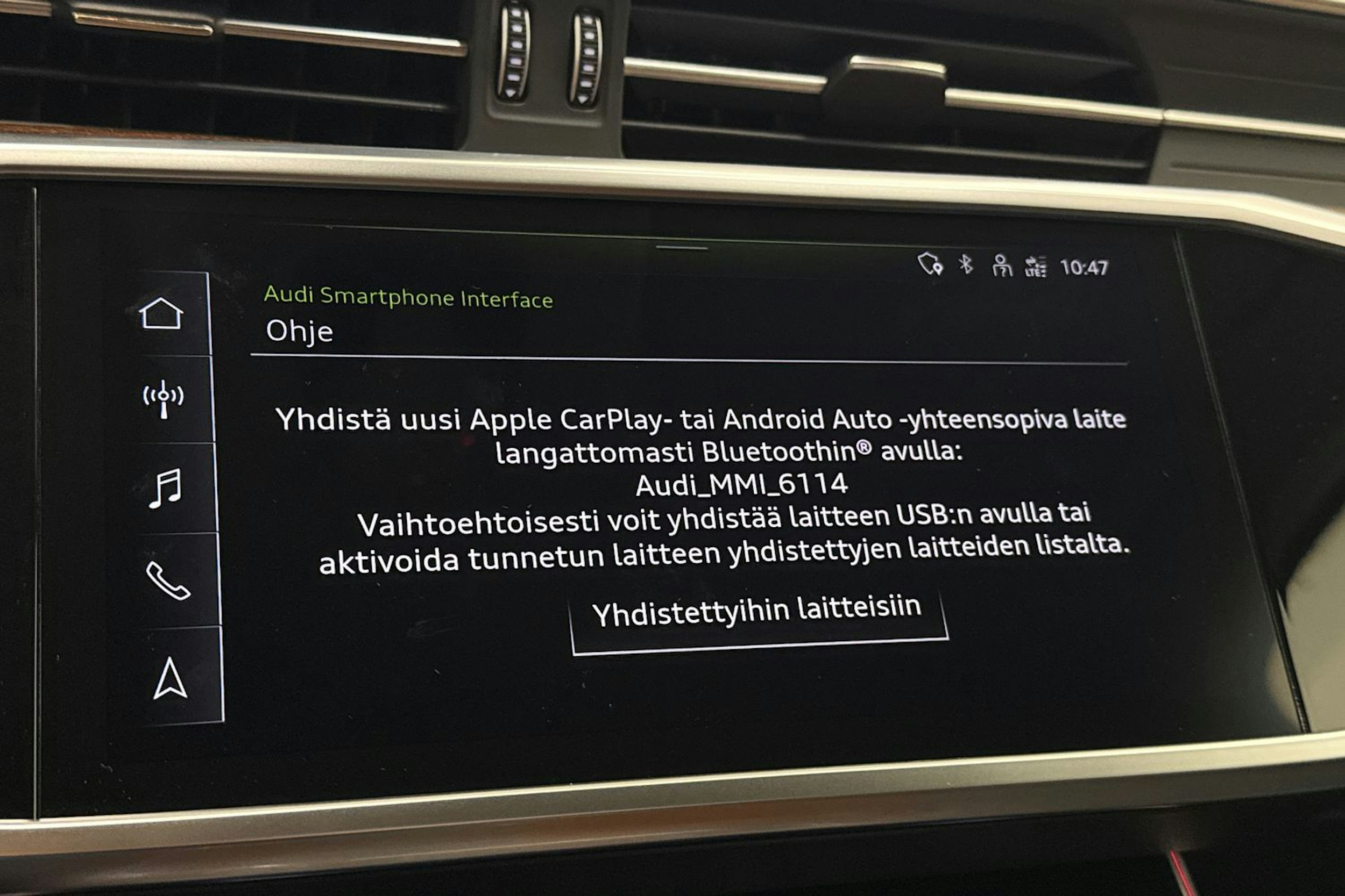 Musta Audi A6 2022 kuva 25.