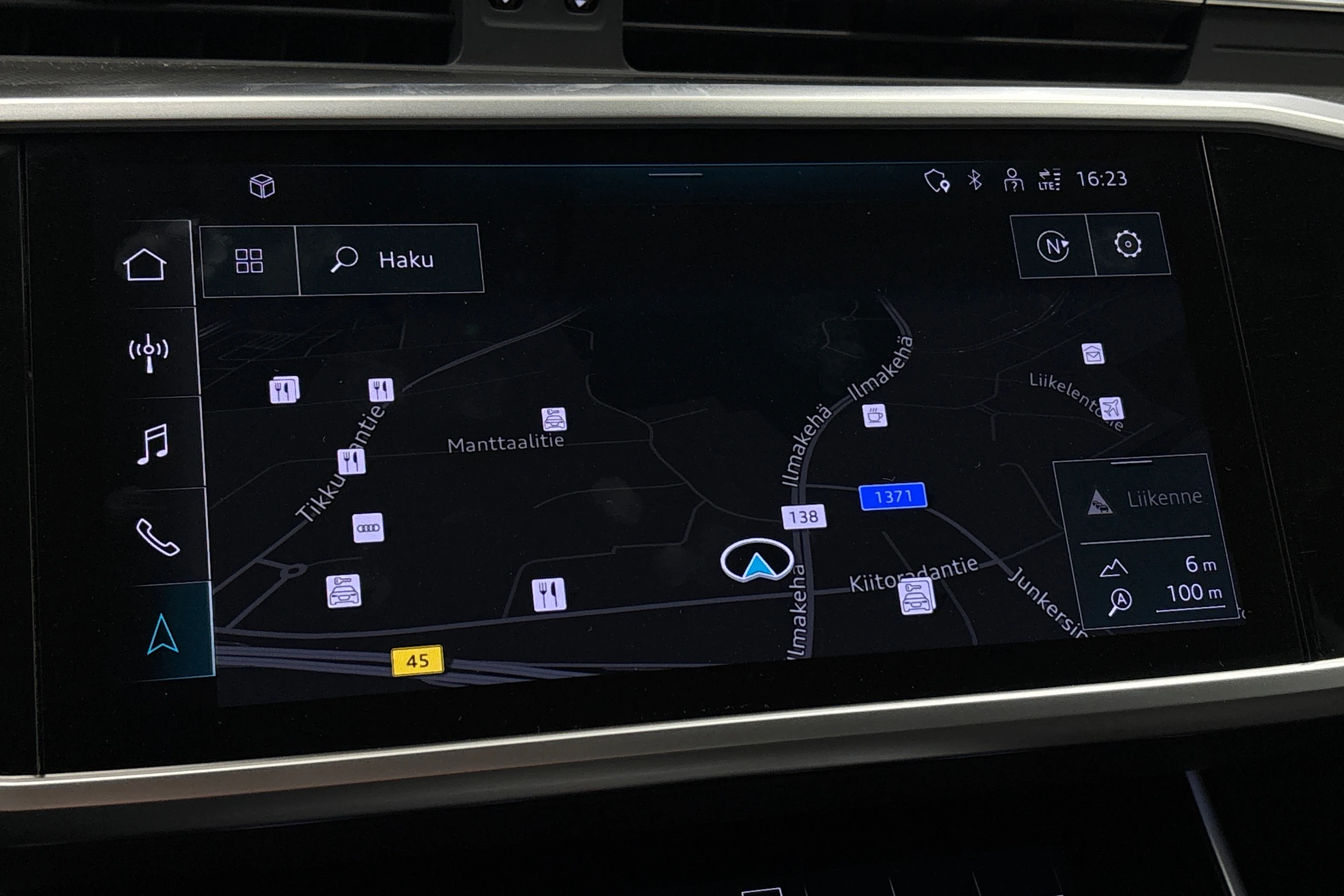 hopea Audi A6 2023 kuva 20.