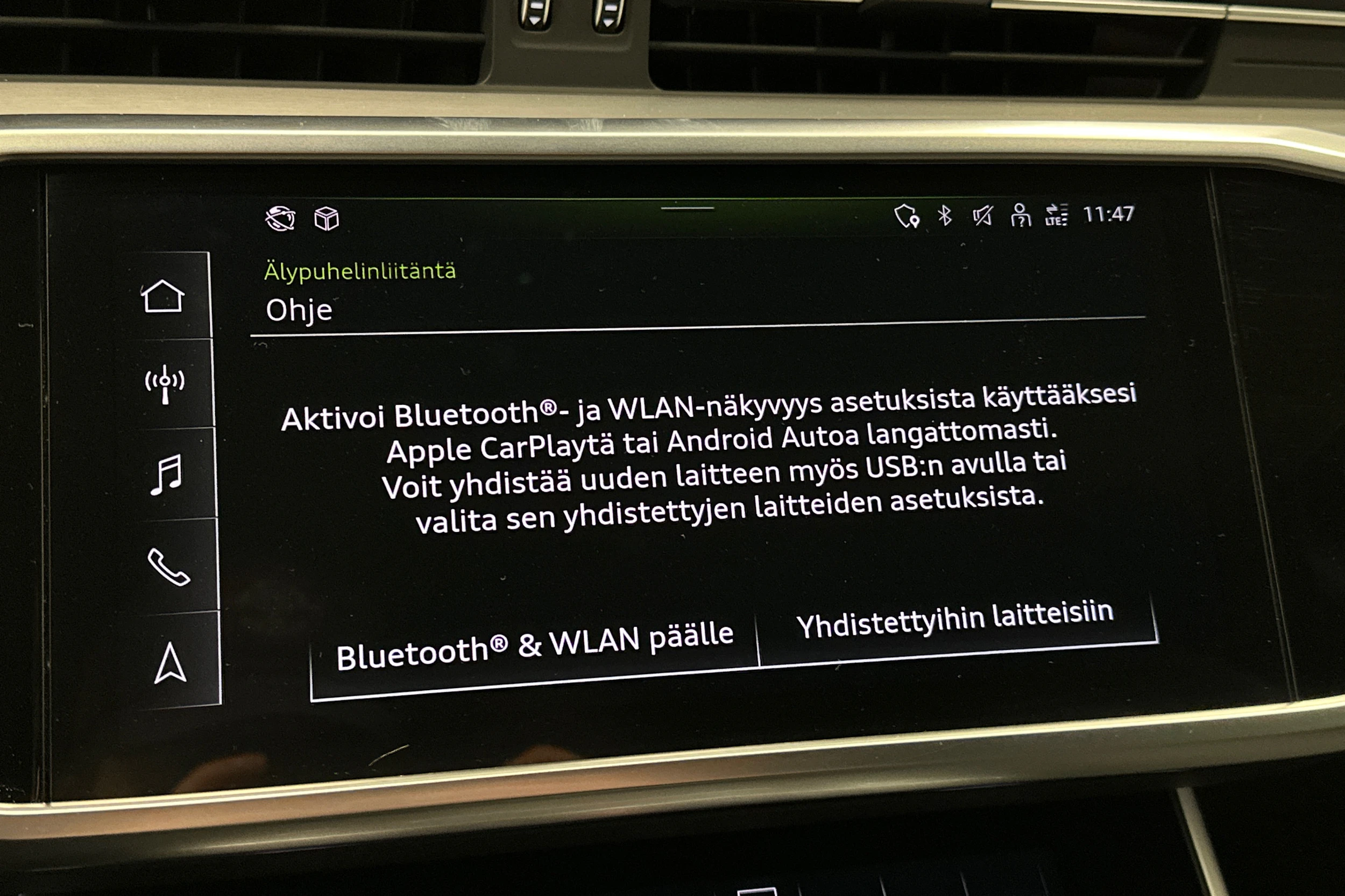 musta Audi A6 2023 kuva 26.