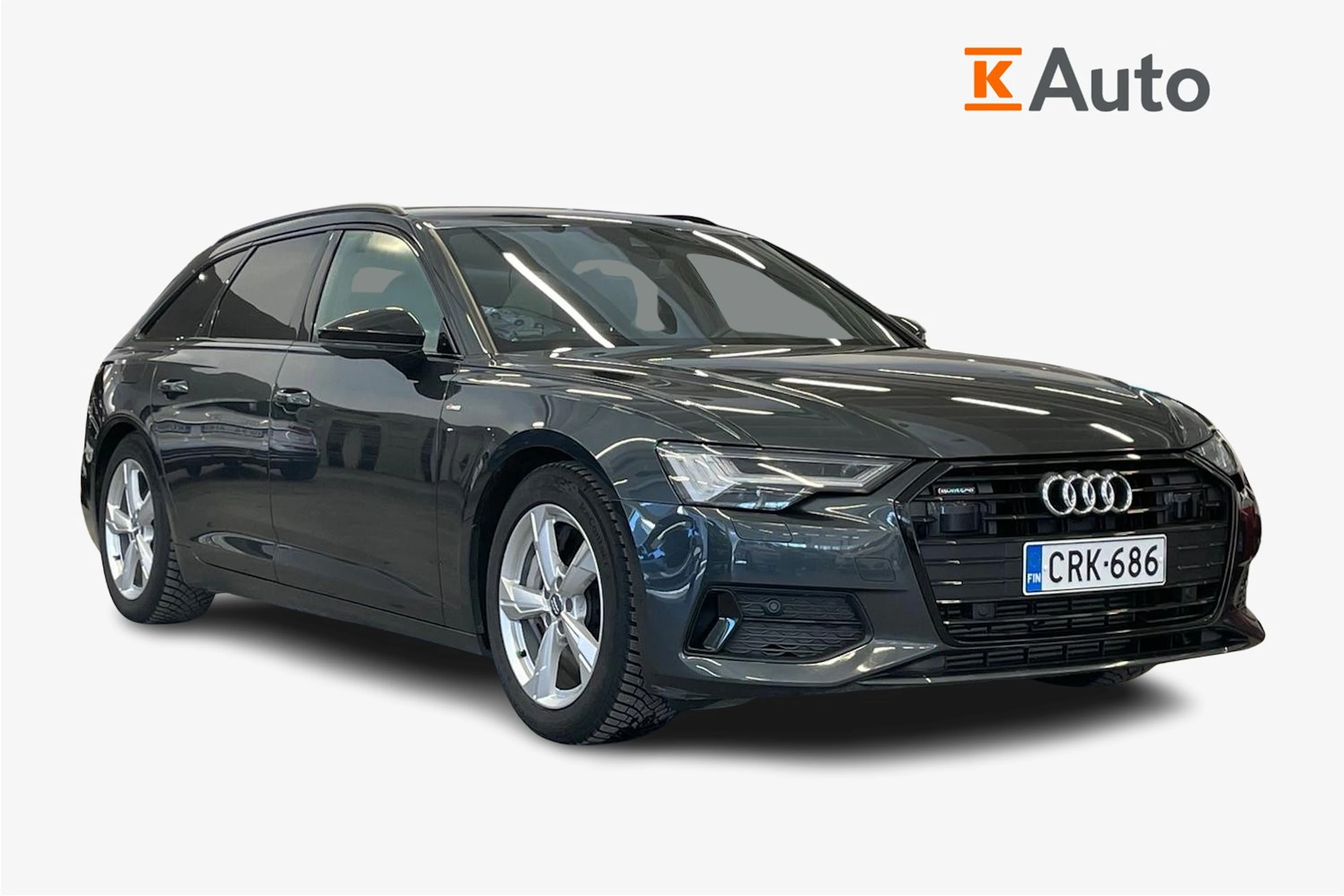 Harmaa Audi A6 2023 kuva 1.