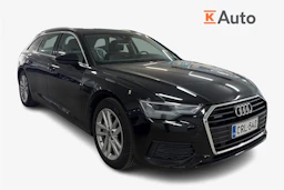 musta Audi A6 2023 kuva 1.