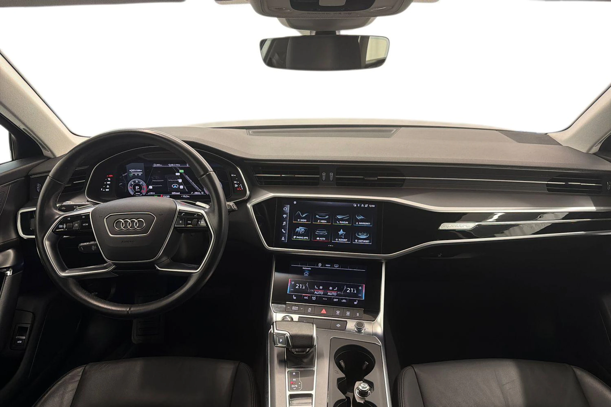 musta Audi A6 2023 kuva 7.