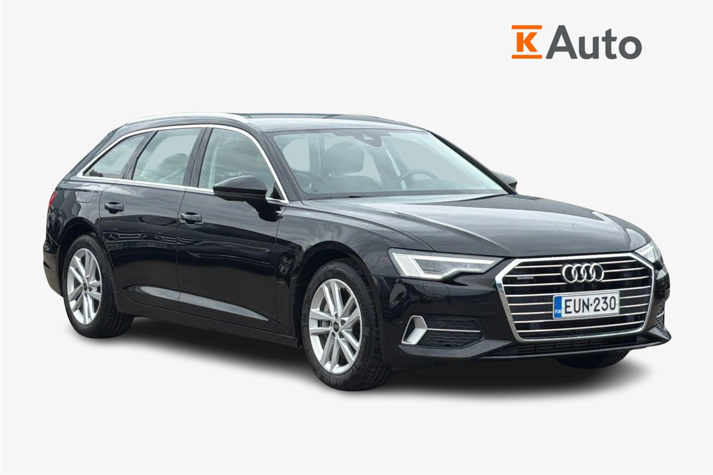 musta Audi A6 2023 kuva 1.