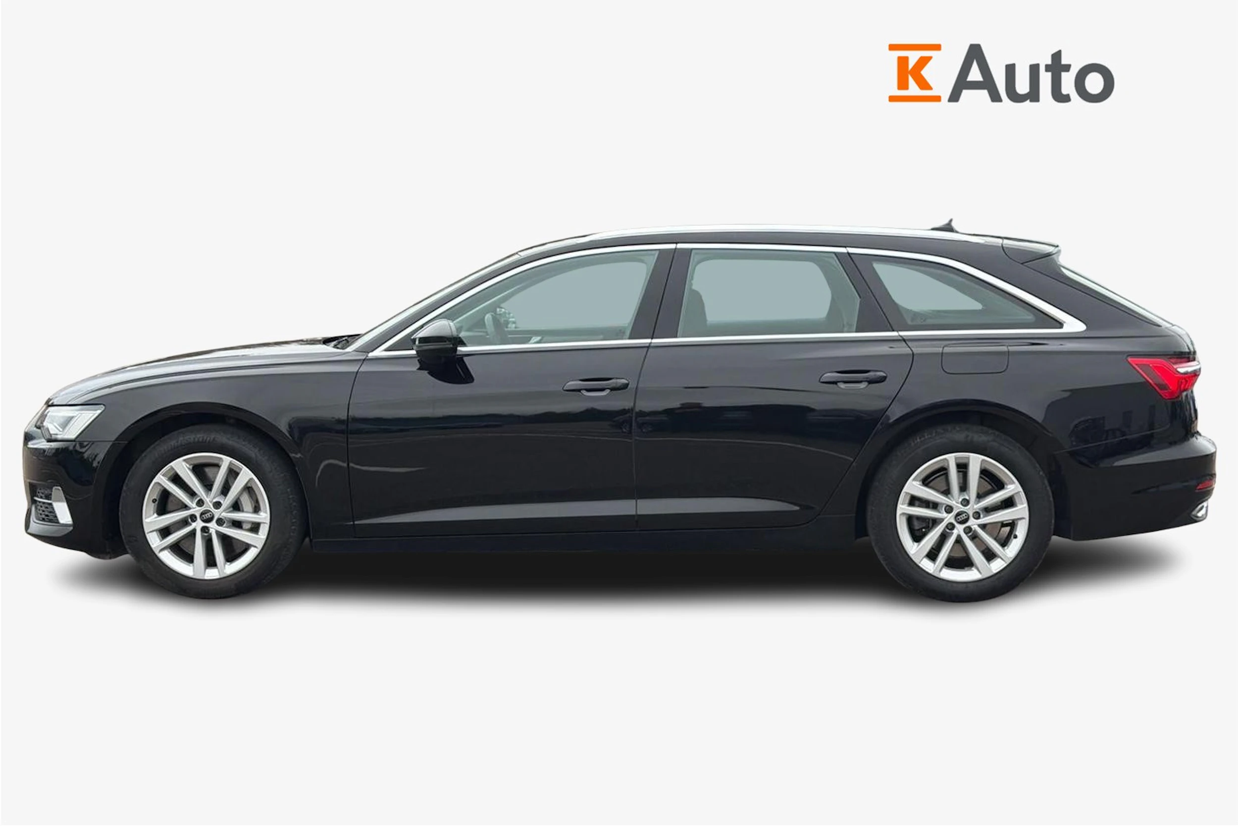 musta Audi A6 2023 kuva 7.