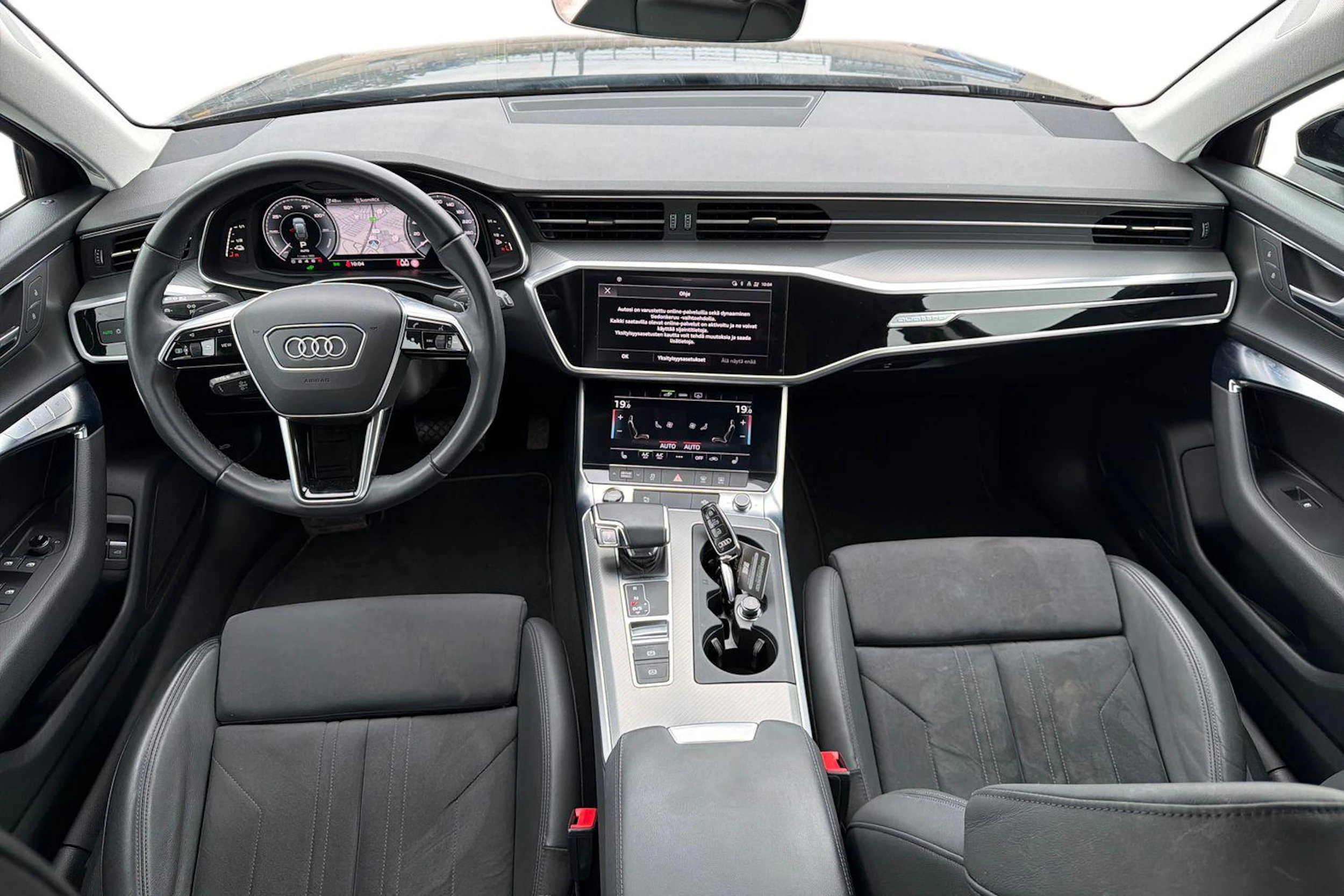 musta Audi A6 2023 kuva 9.