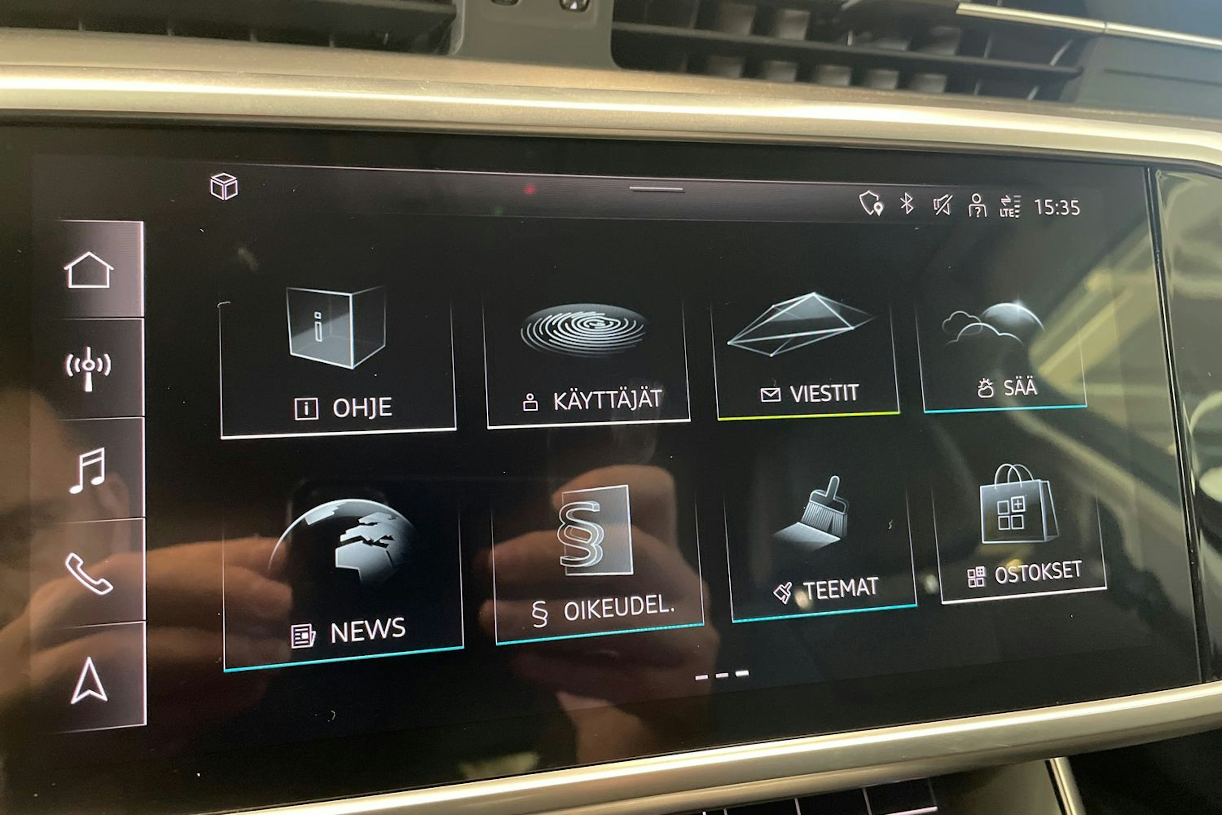 met. harmaa Audi A6 2023 kuva 27.