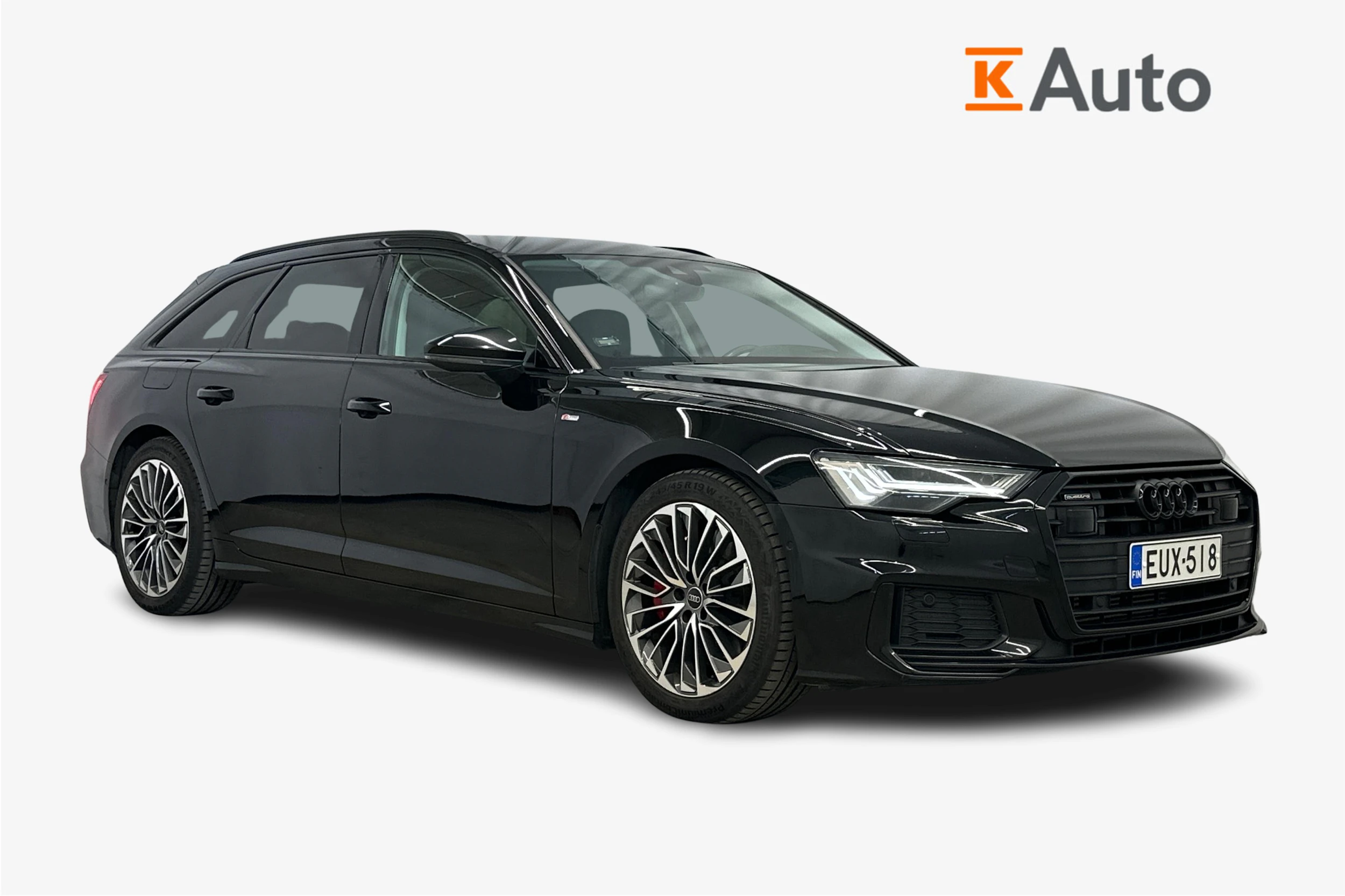 musta Audi A6 2023 kuva 1.