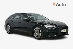 musta Audi A6 2023 kuva 1.