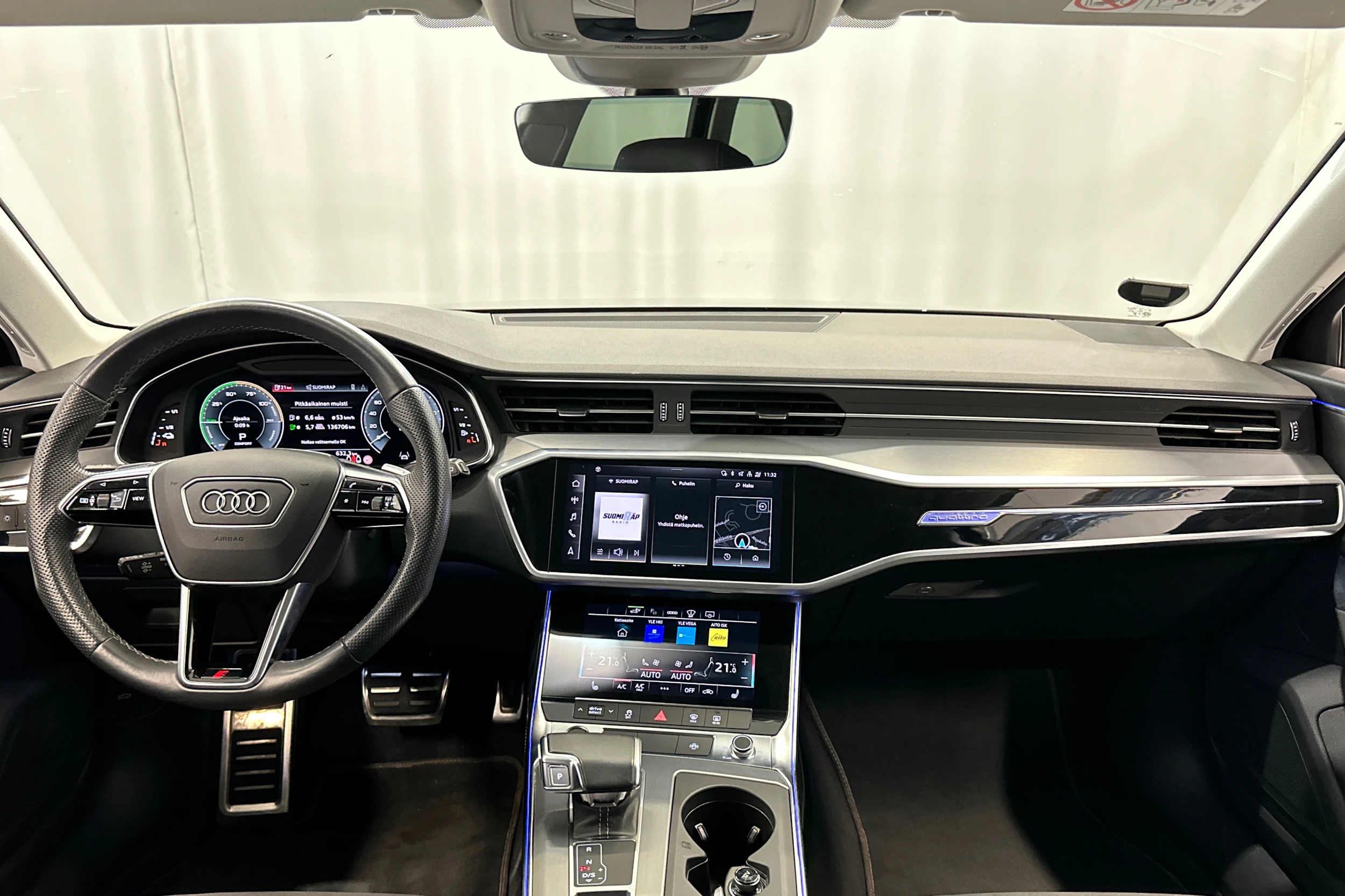 musta Audi A6 2023 kuva 11.
