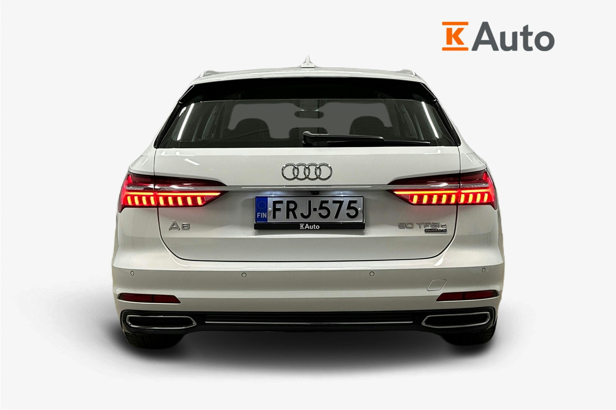 valkoinen Audi A6 2023 kuva 3.