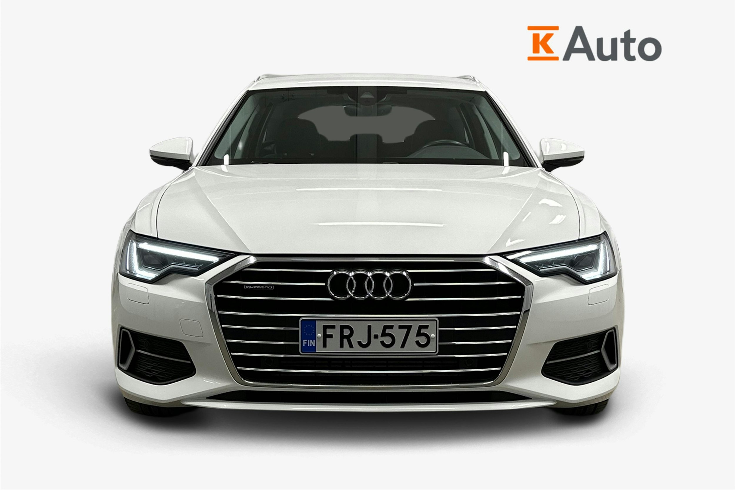 valkoinen Audi A6 2023 kuva 4.