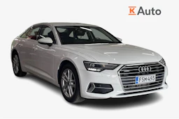 Valkoinen Audi A6 2023 kuva 1.