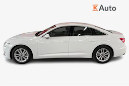Valkoinen Audi A6 2023 kuva 7.